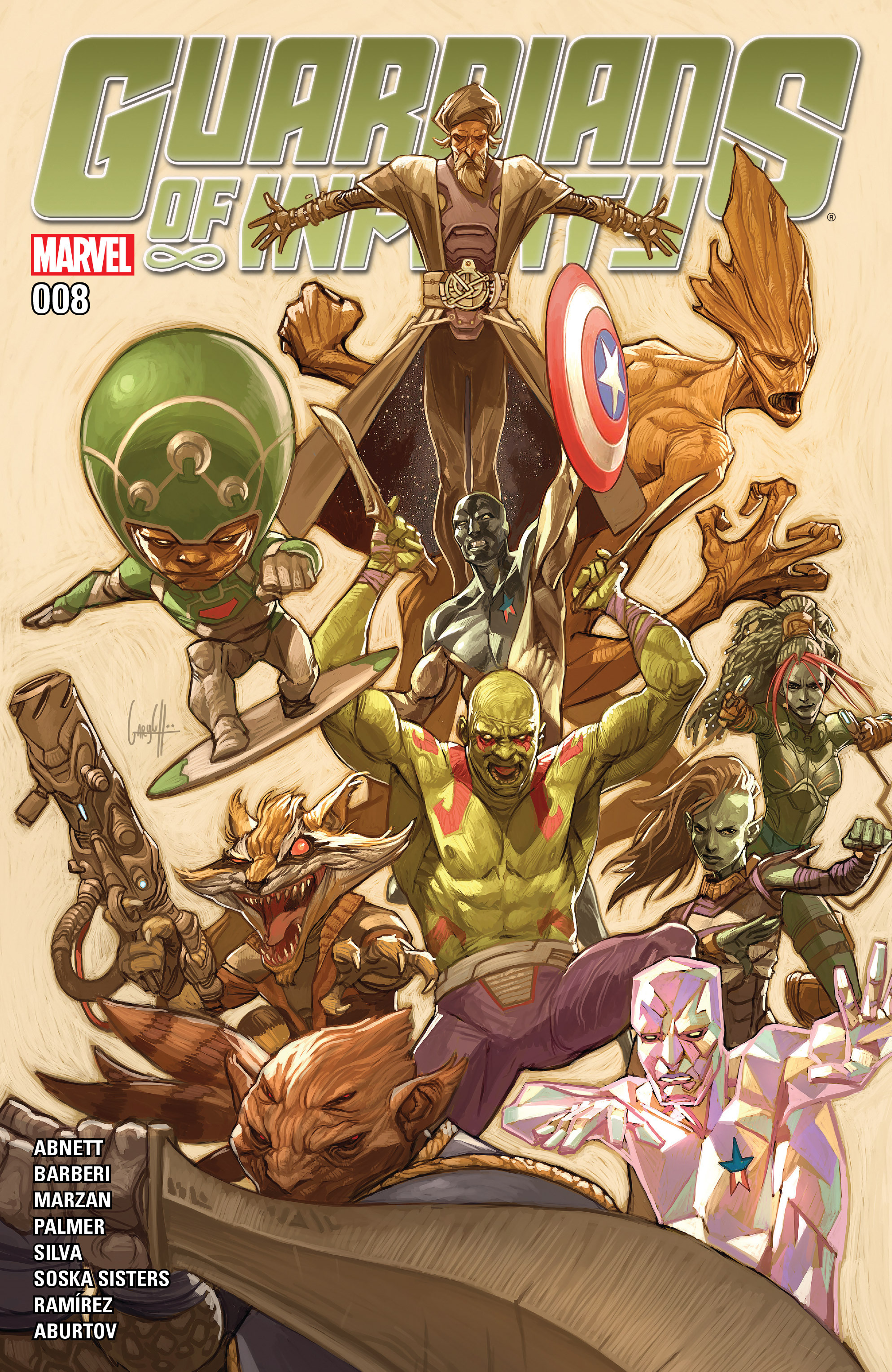 Read online Guardians of Infinity comic -  Issue #8 - 1