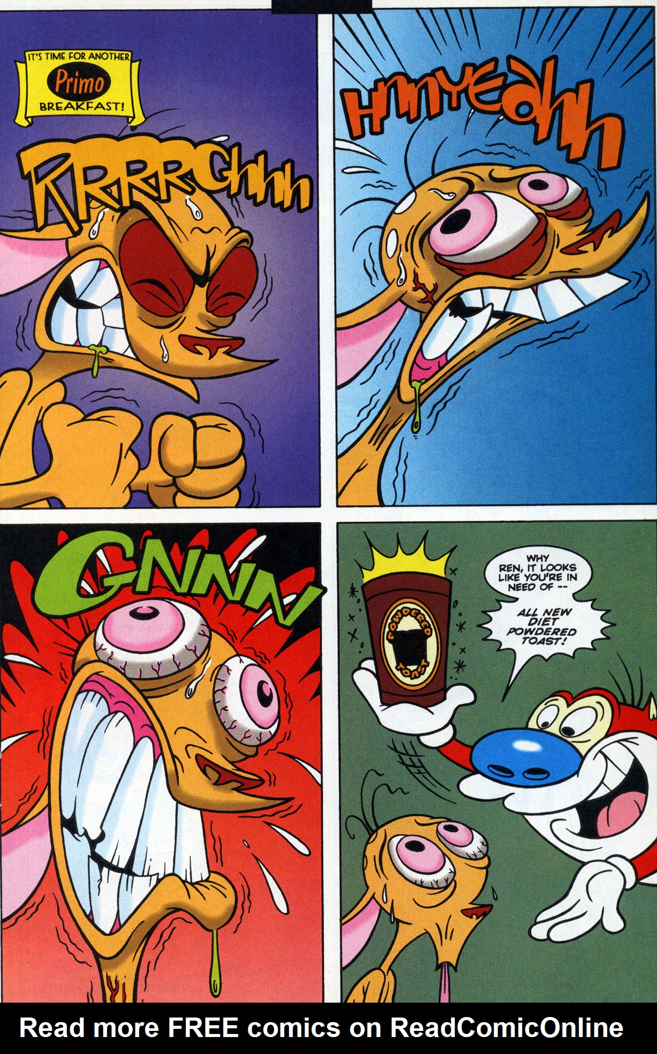 Read online The Ren & Stimpy Show Special: Powdered Toastman's Cereal Serial comic -  Issue # Full - 20