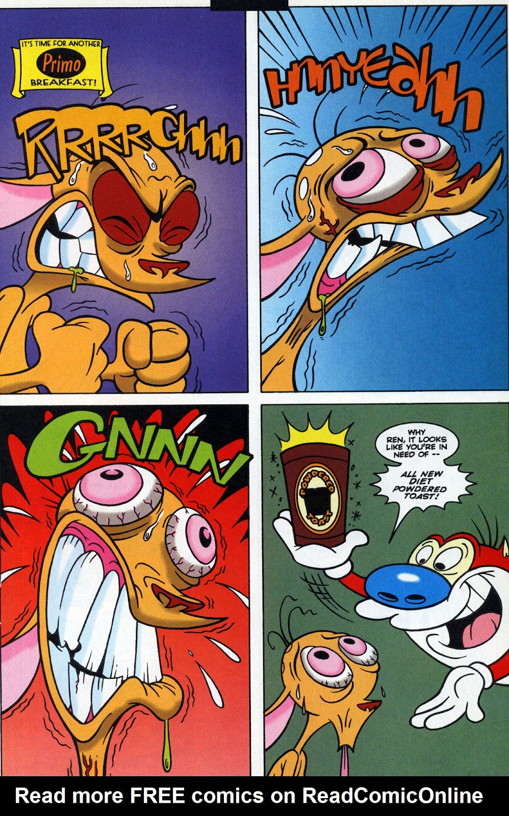 The Ren & Stimpy Show Special: Powdered Toastman's Cereal Serial issue Full - Page 20