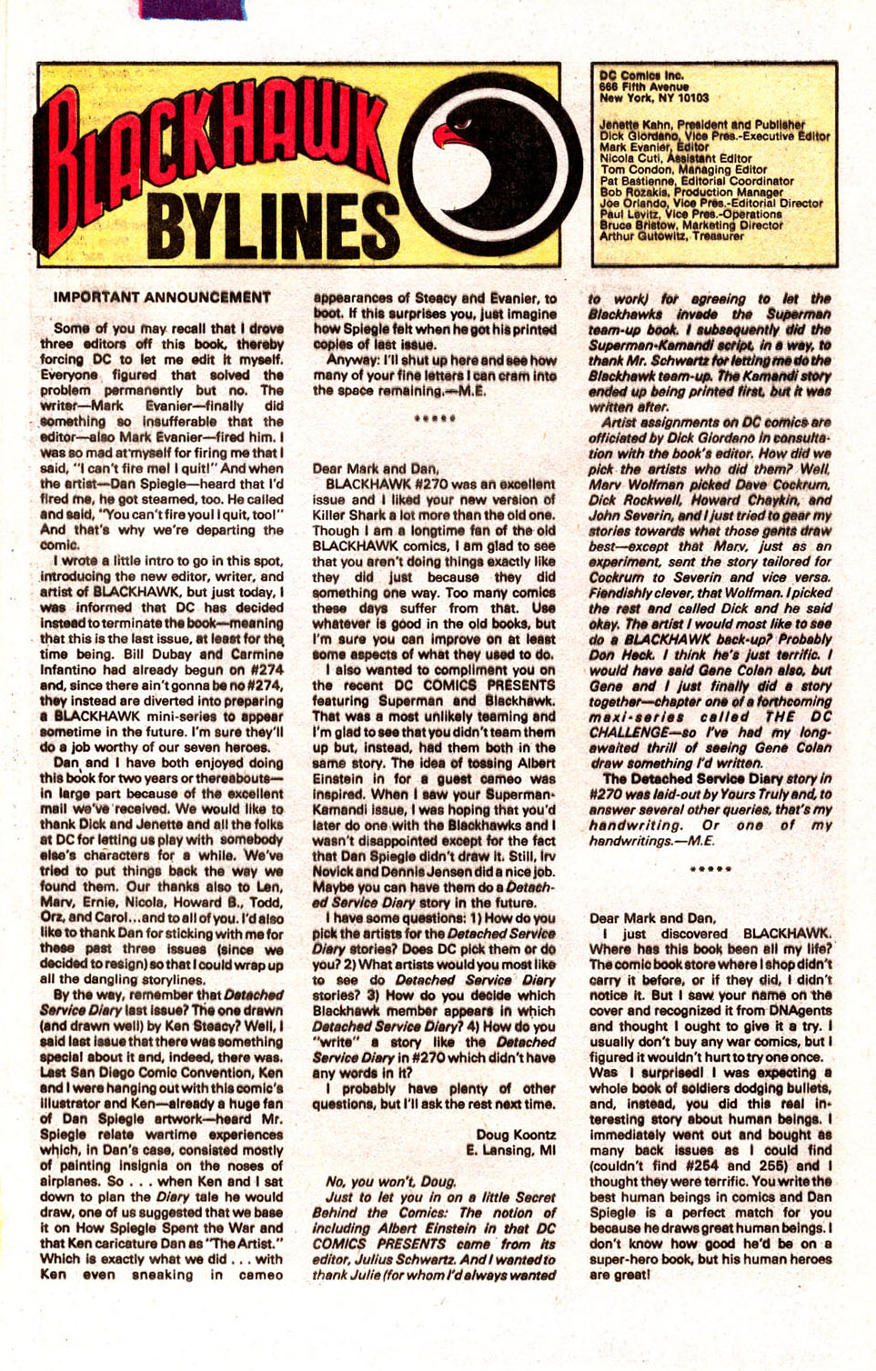 Blackhawk (1957) Issue #273 #164 - English 26