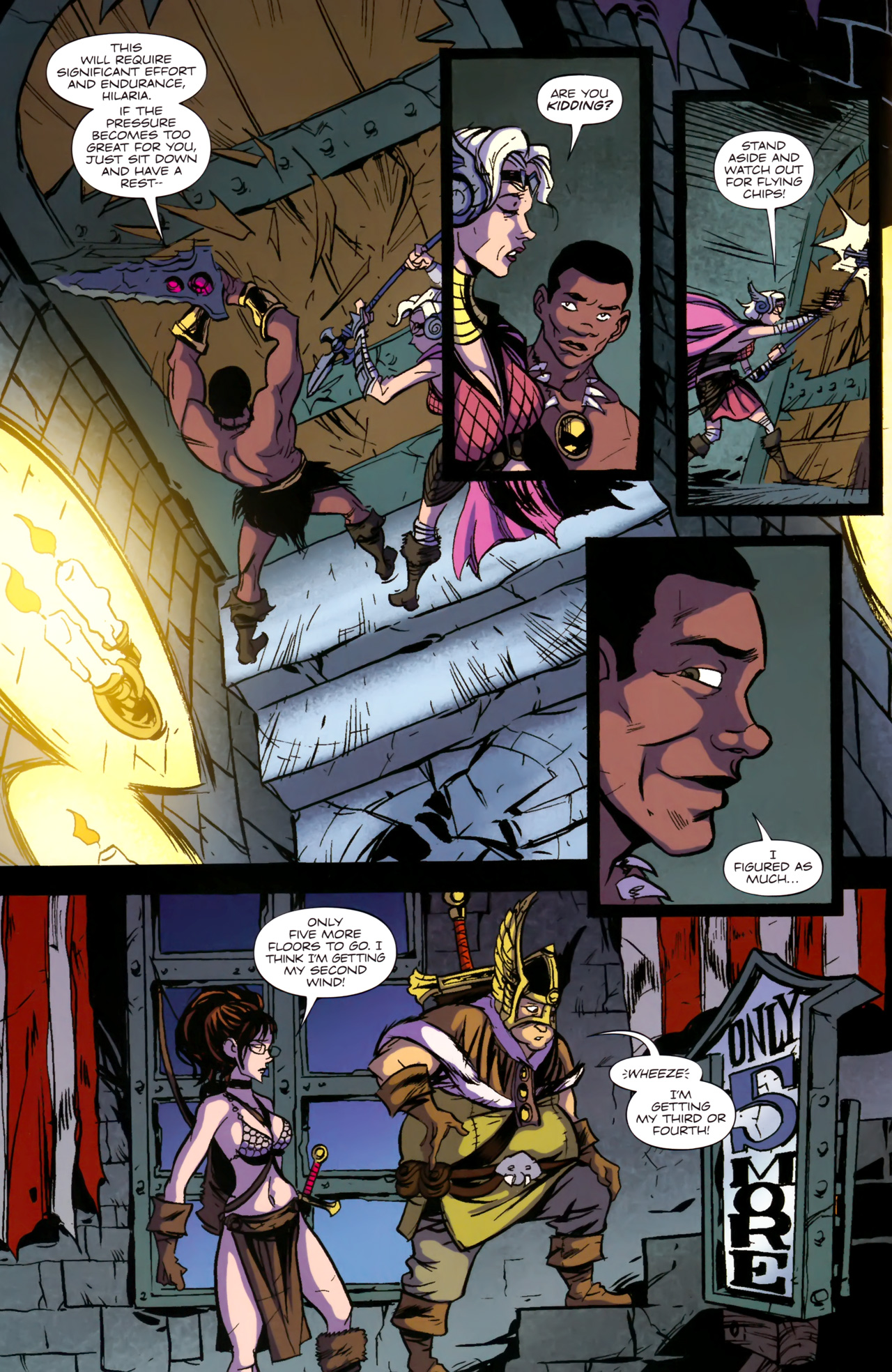 Read online Barack the Barbarian comic -  Issue #4 - 9