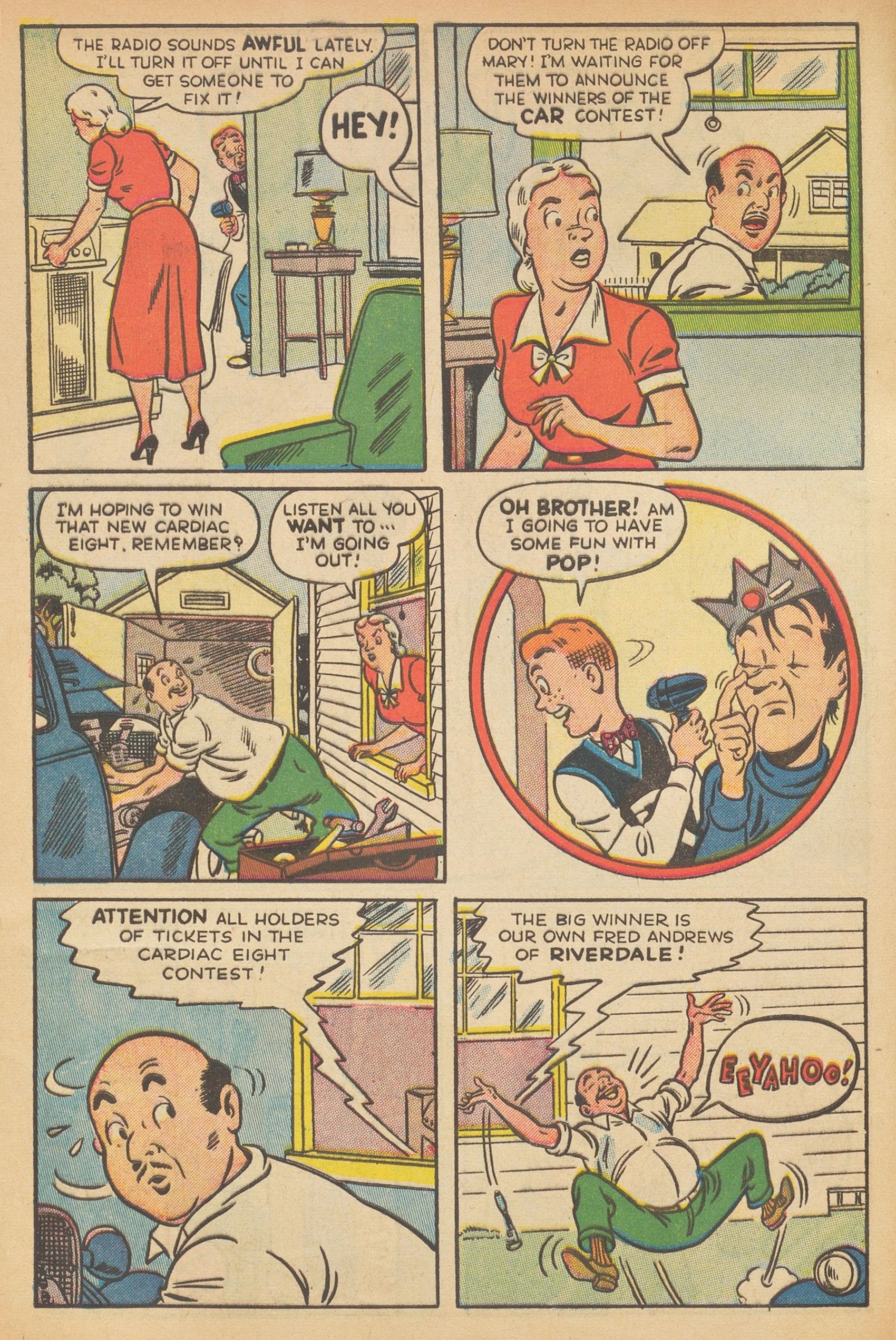 Read online Pep Comics comic -  Issue #73 - 4