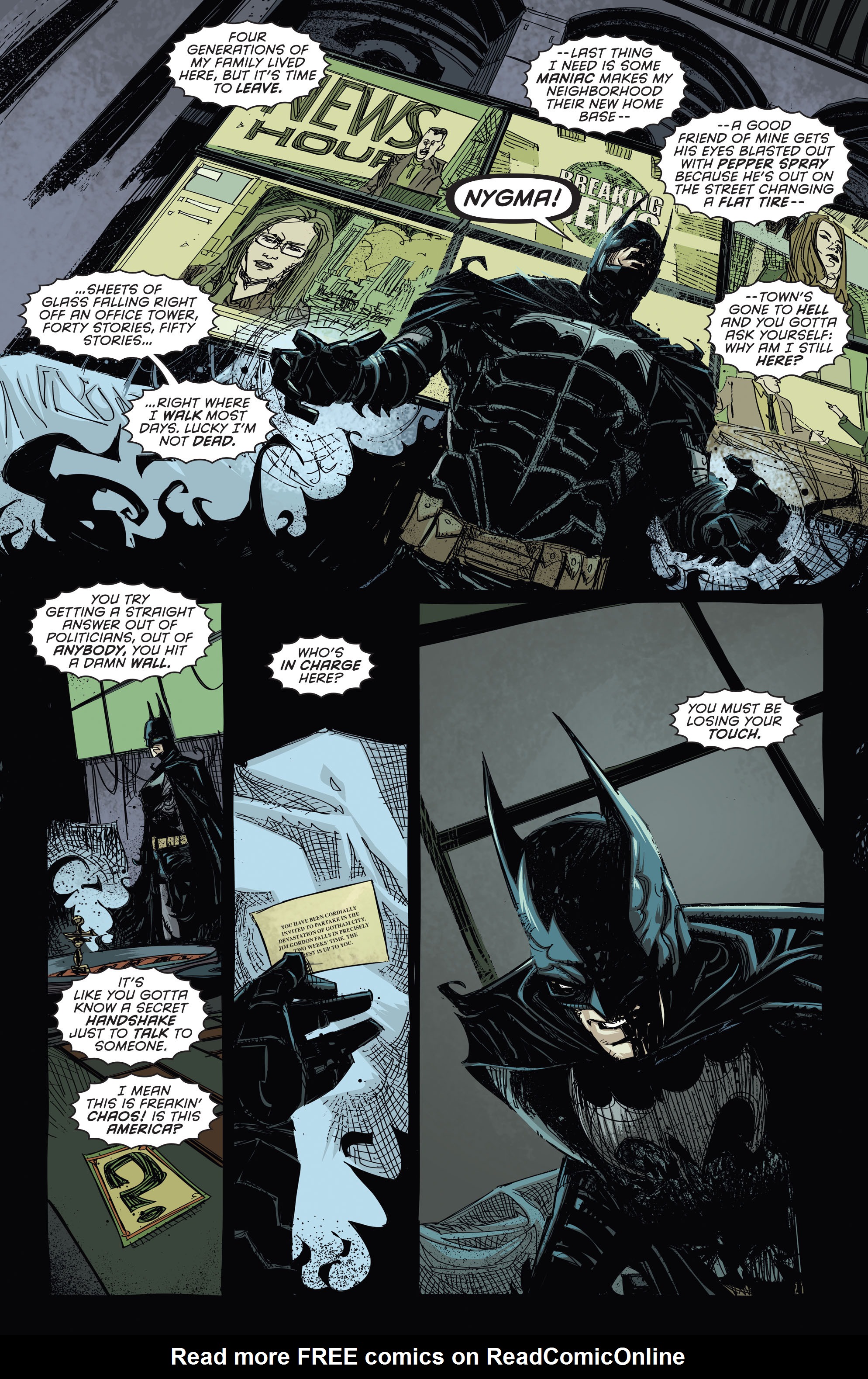 Read online Batman Eternal comic -  Issue # _TPB 3 (Part 1) - 96