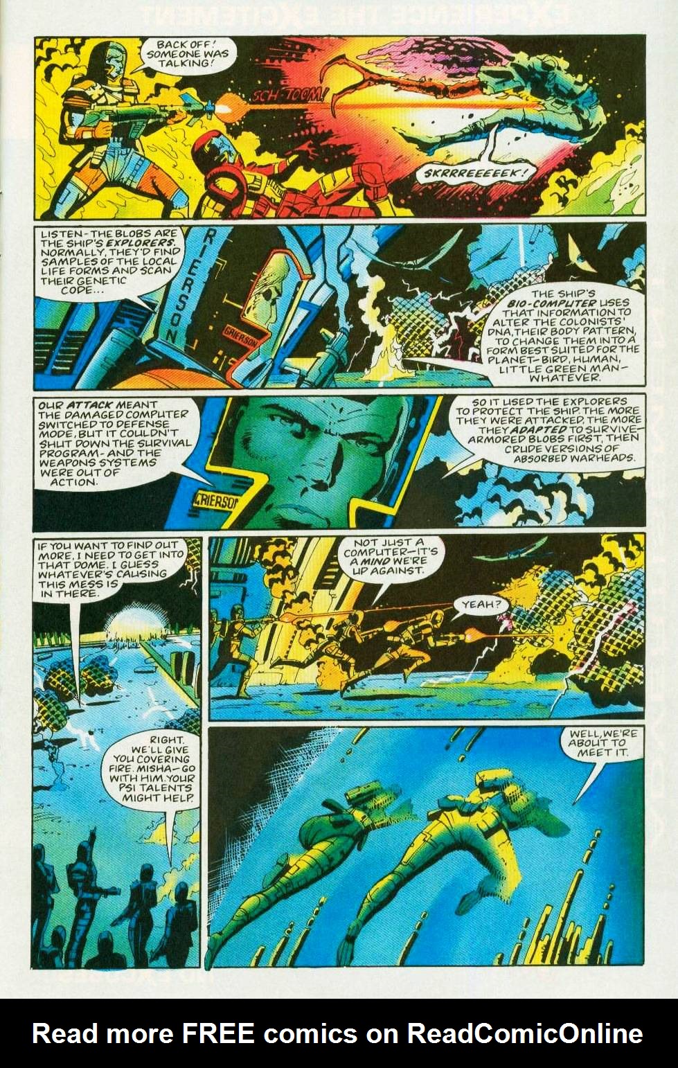 Read online Warheads comic -  Issue #3 - 18