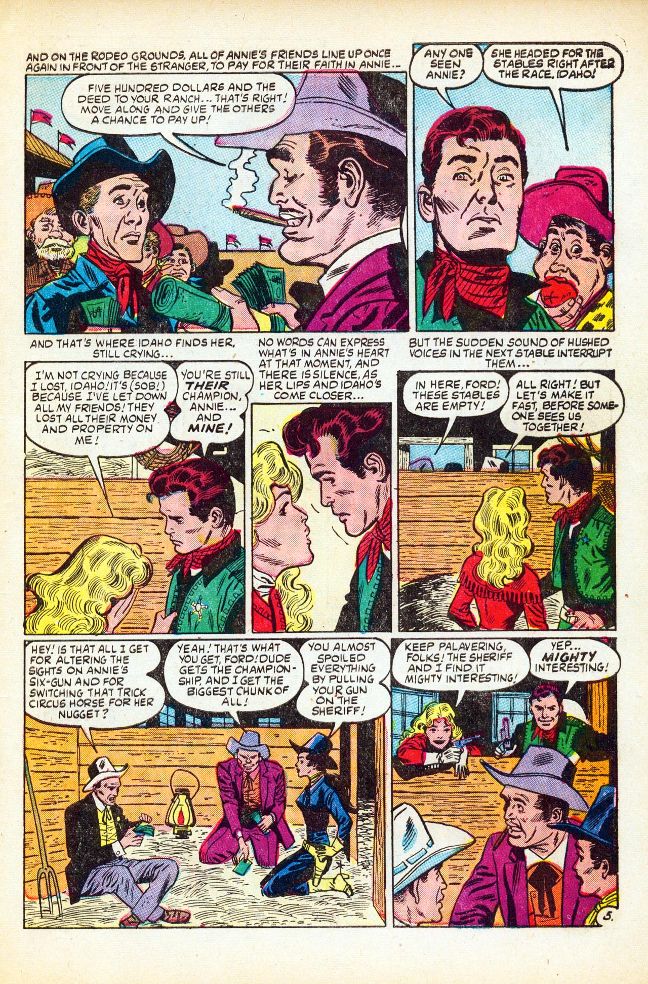 Read online Annie Oakley comic -  Issue #7 - 31