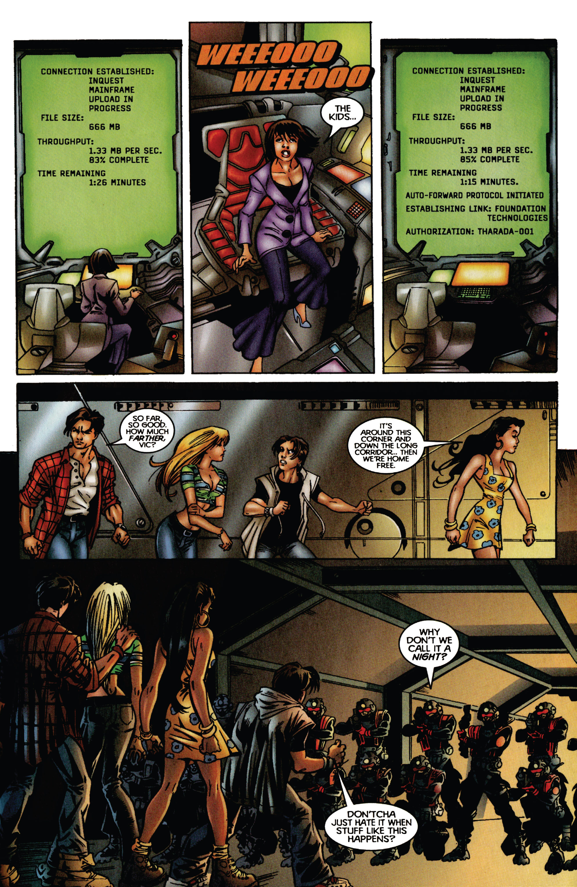 Read online Harbinger: Acts of God comic -  Issue # Full - 35