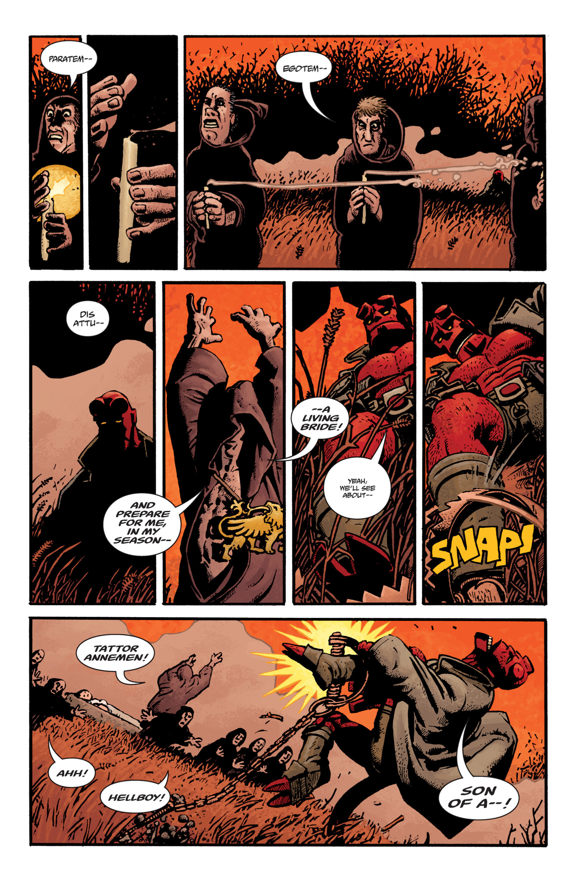 Read online Hellboy comic -  Issue #11 - 123