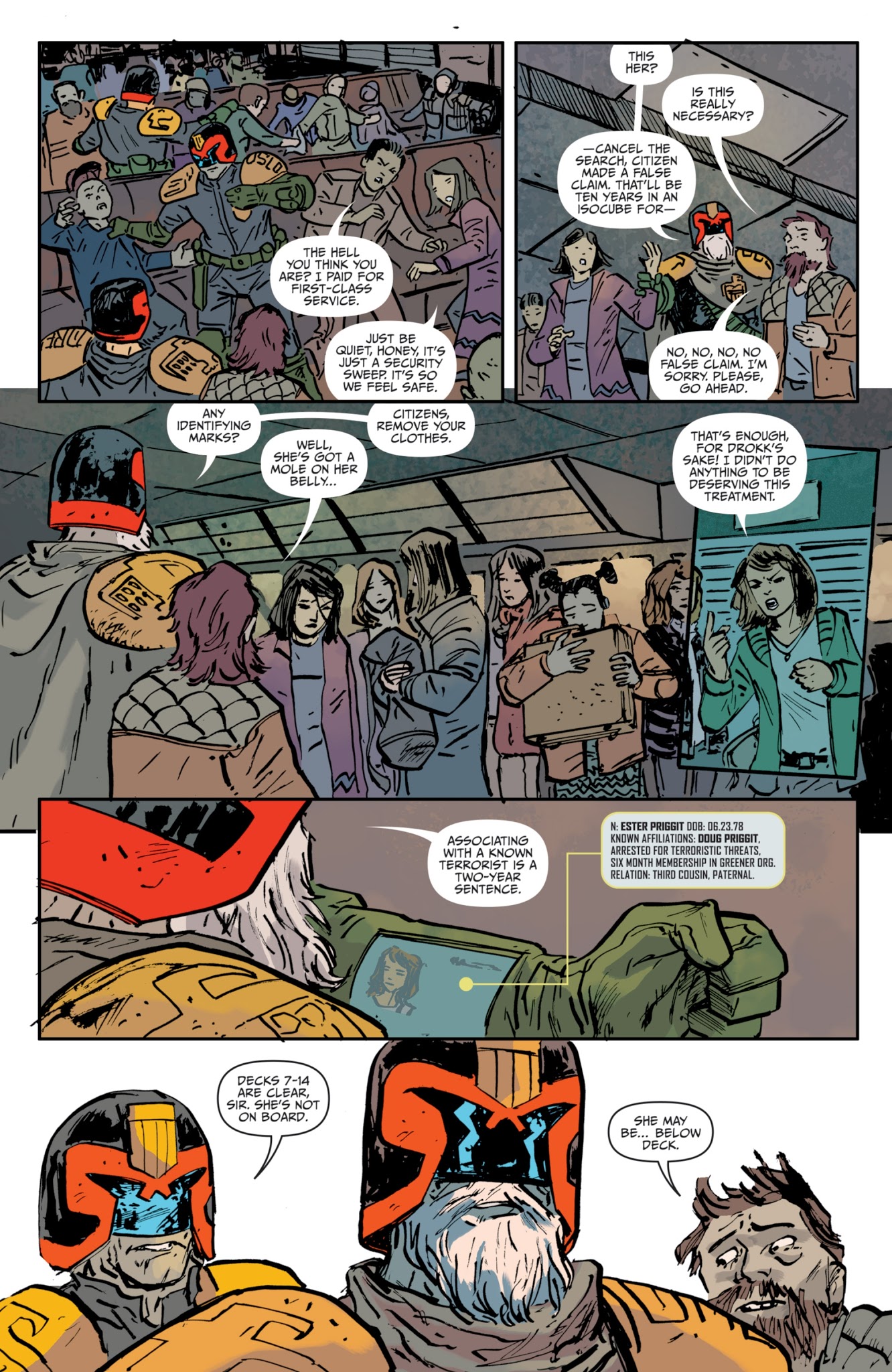 Read online Judge Dredd: The Blessed Earth comic -  Issue #3 - 11
