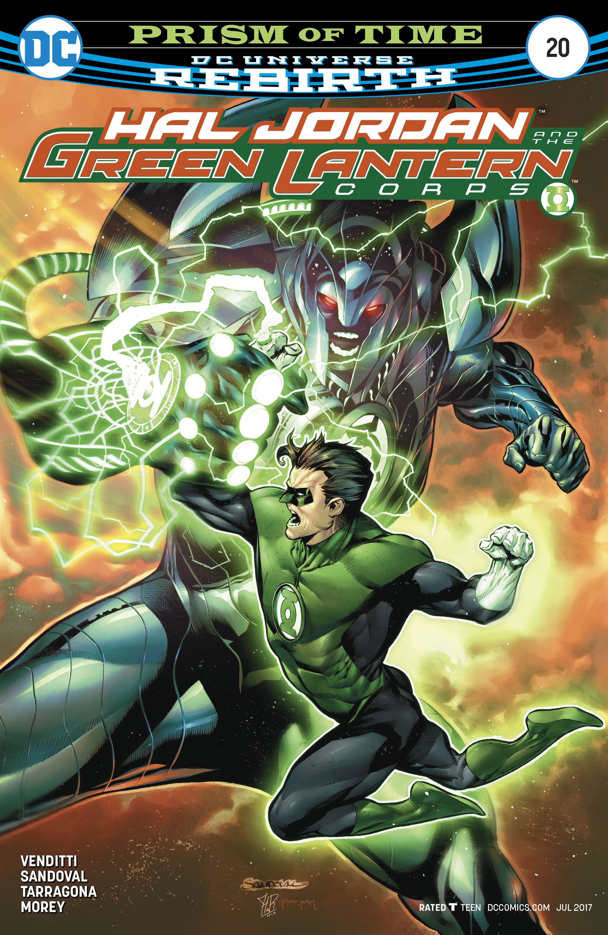 Read online Hal Jordan And The Green Lantern Corps comic -  Issue #20 - 1