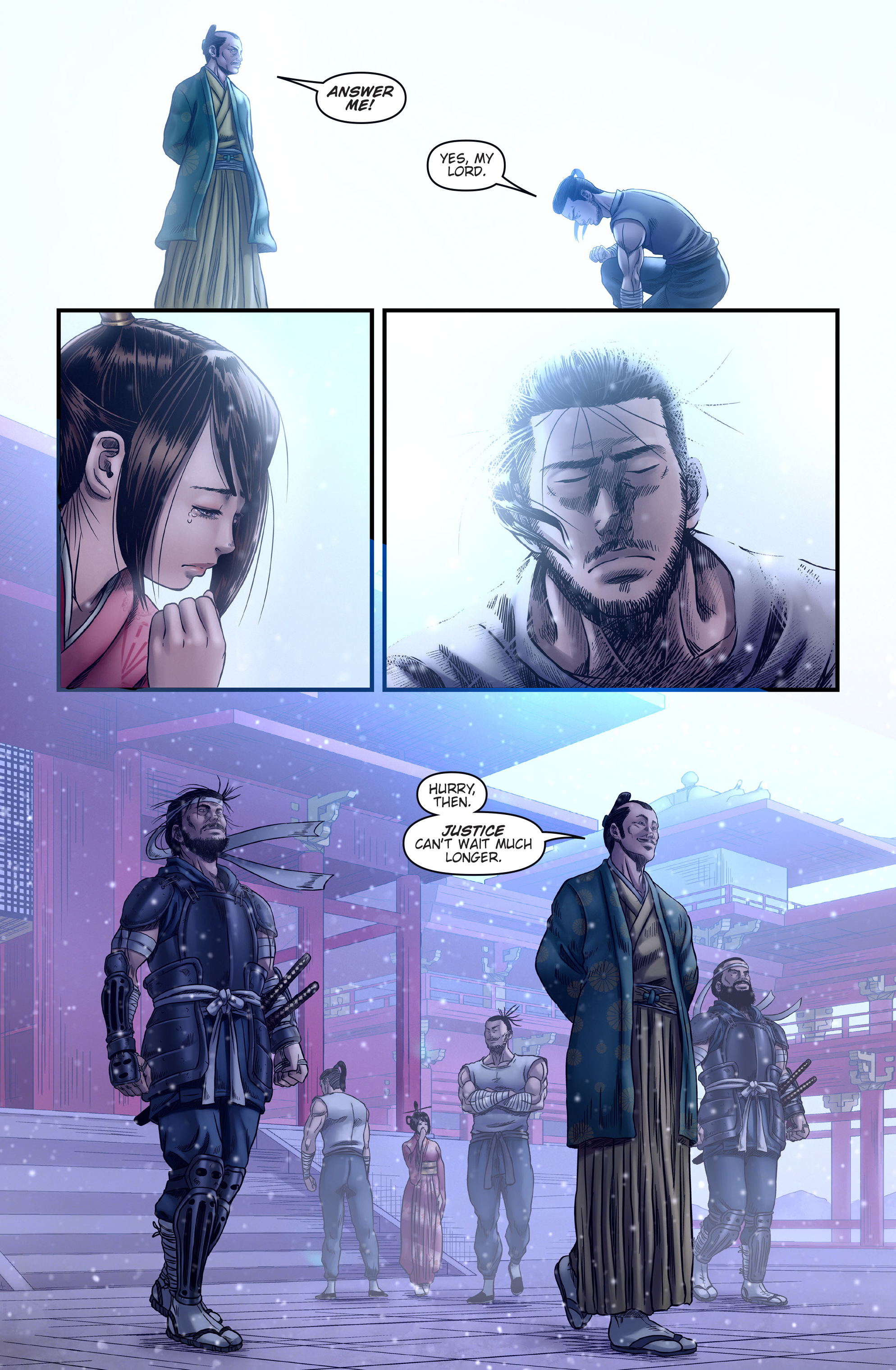 Read online Honor and Curse comic -  Issue #5 - 7