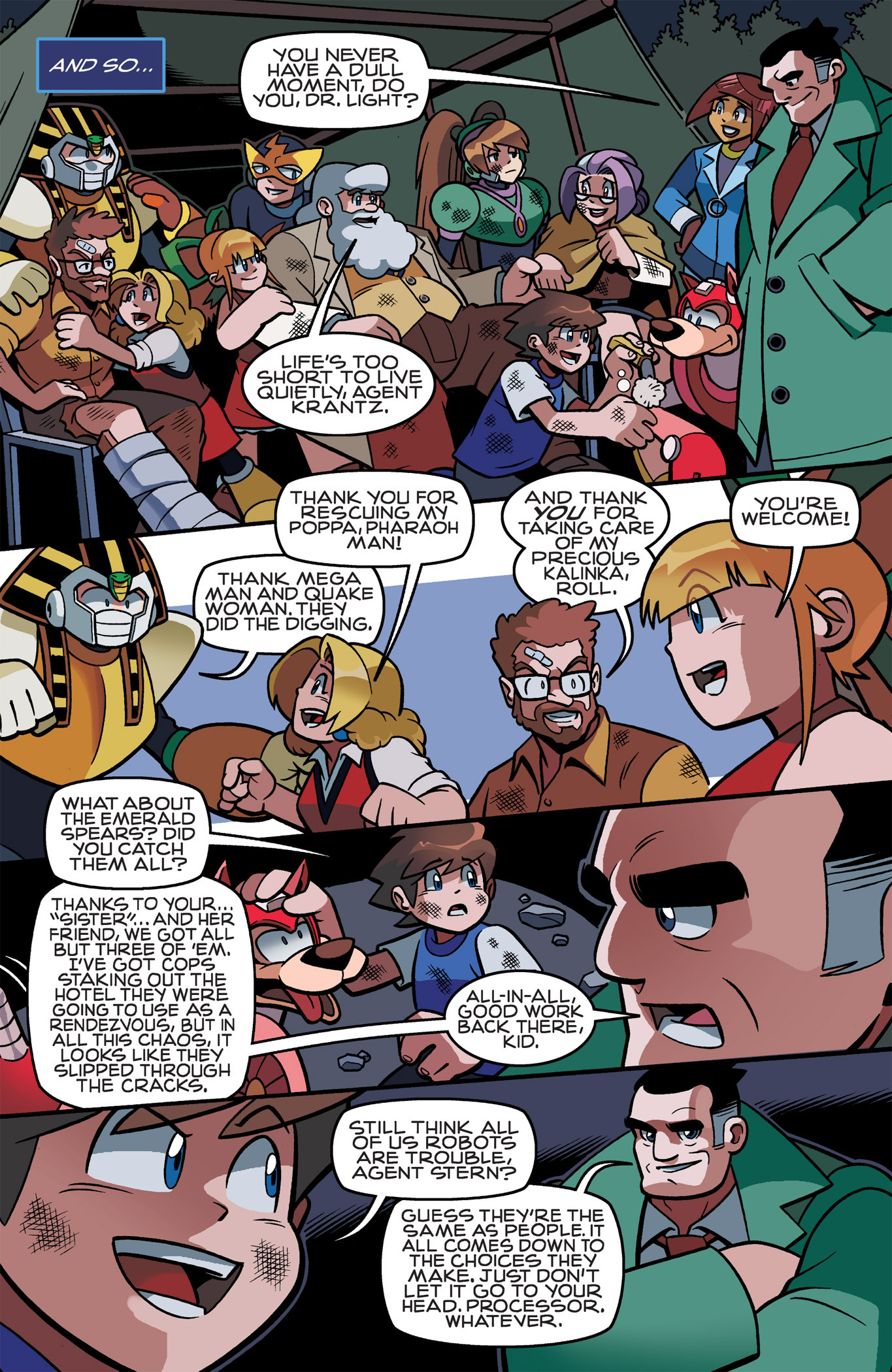 Read online Mega Man comic -  Issue # _TPB 4 - 98
