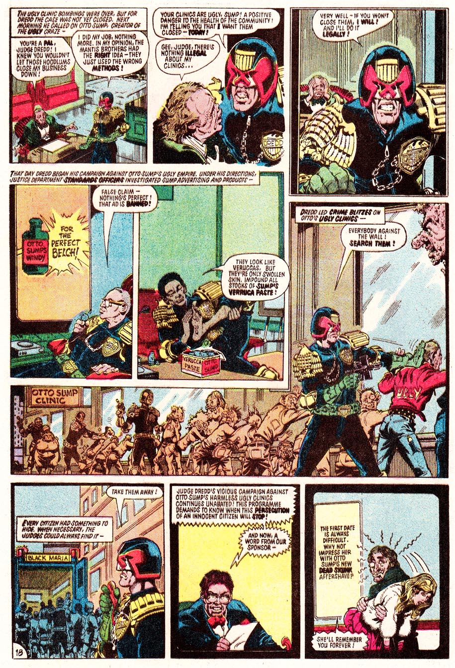 Read online Judge Dredd (1983) comic -  Issue #25 - 20
