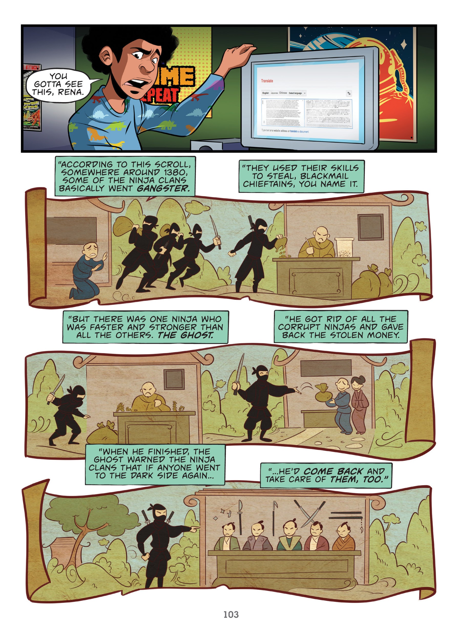 Read online Shy Ninja comic -  Issue # TPB - 103