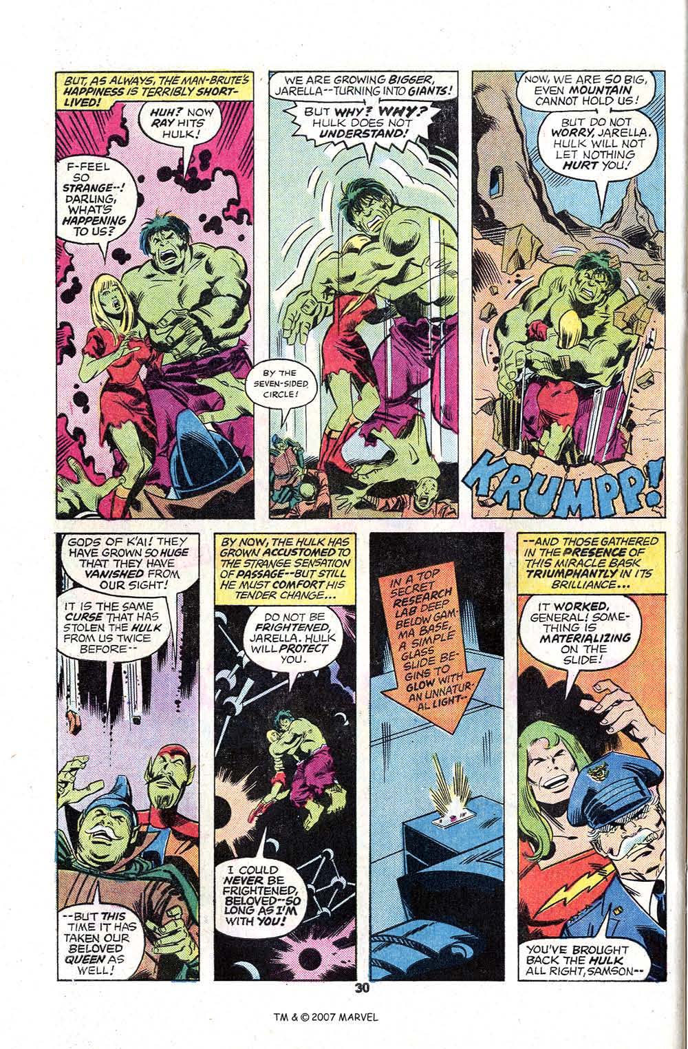 Read online The Incredible Hulk (1968) comic -  Issue #203 - 32