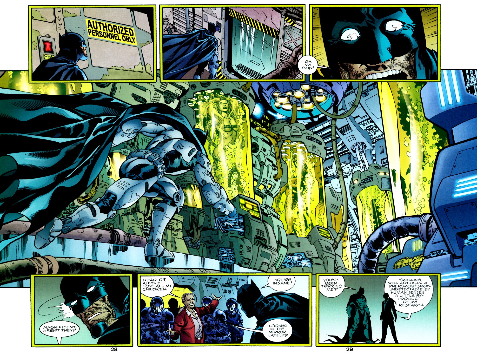 Read online Batman/Aliens II comic -  Issue #3 - 28