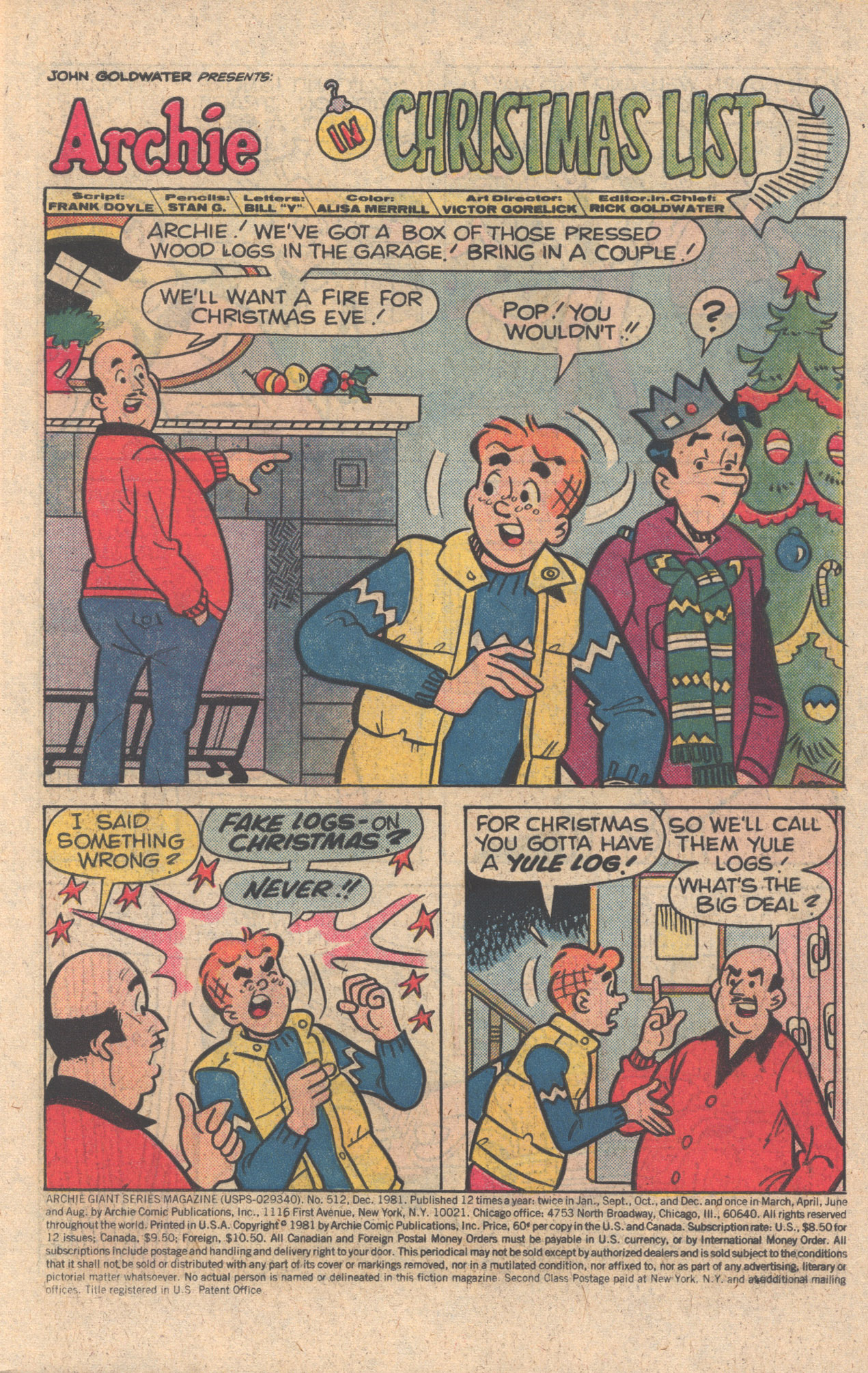 Read online Archie Giant Series Magazine comic -  Issue #512 - 3