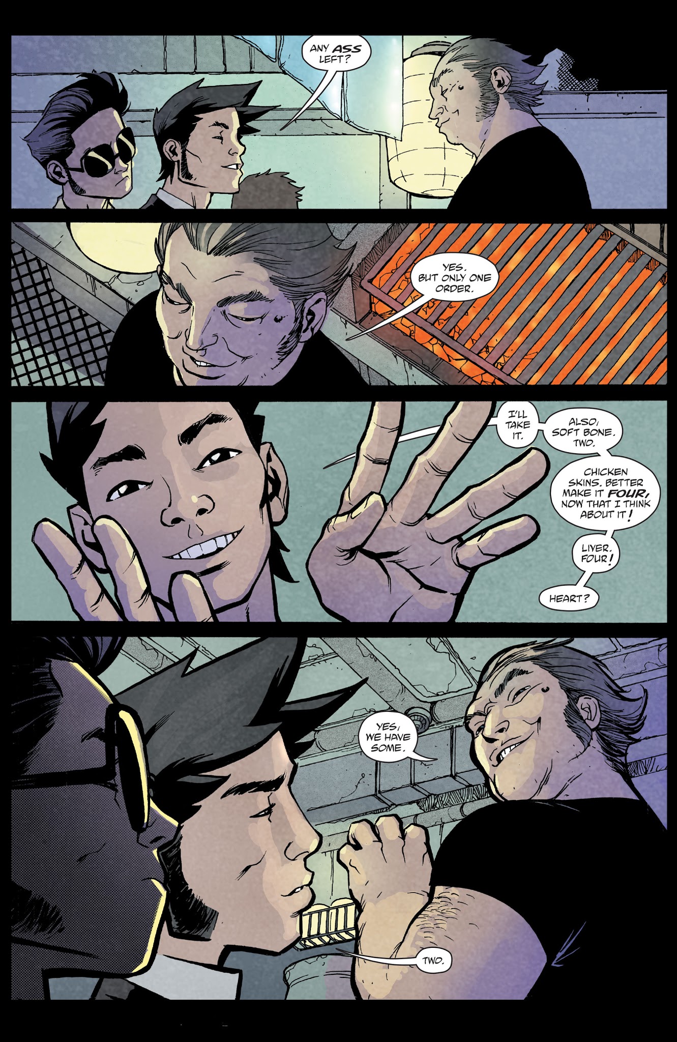 Read online Get Jiro!: Blood & Sushi comic -  Issue # TPB - 54