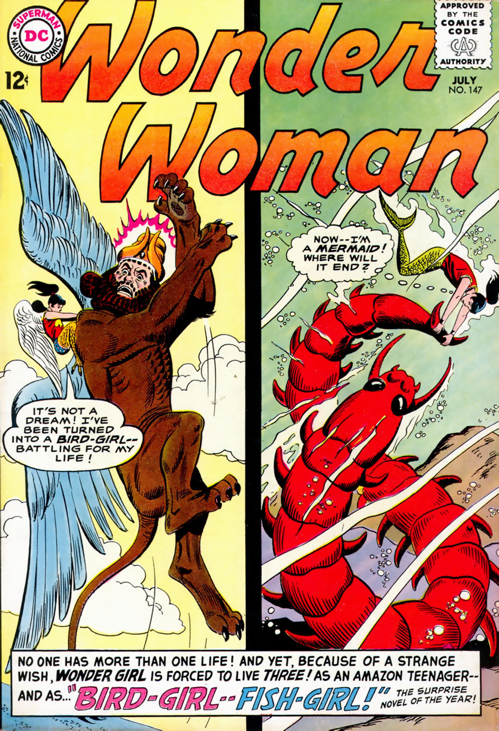 Read online Wonder Woman (1942) comic -  Issue #147 - 1