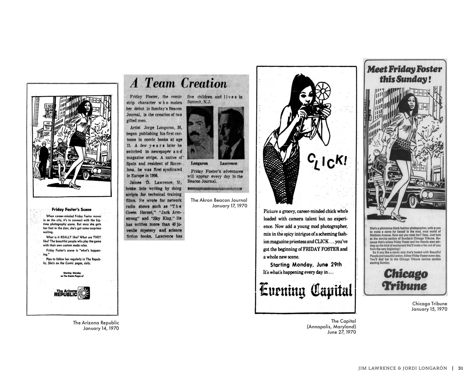 Read online Friday Foster: The Sunday Strips comic -  Issue # TPB (Part 1) - 32