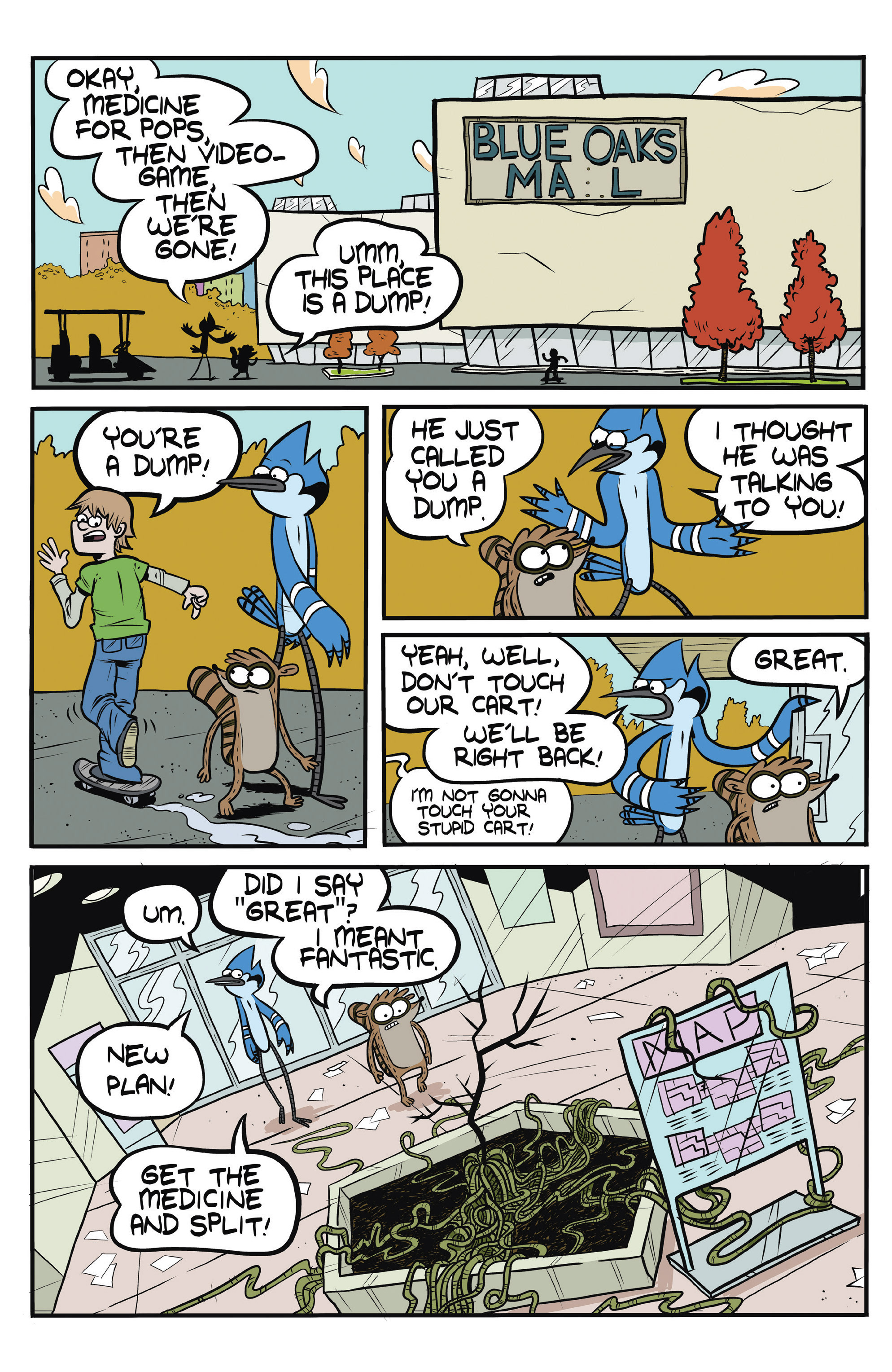 Read online Regular Show comic -  Issue #21 - 21