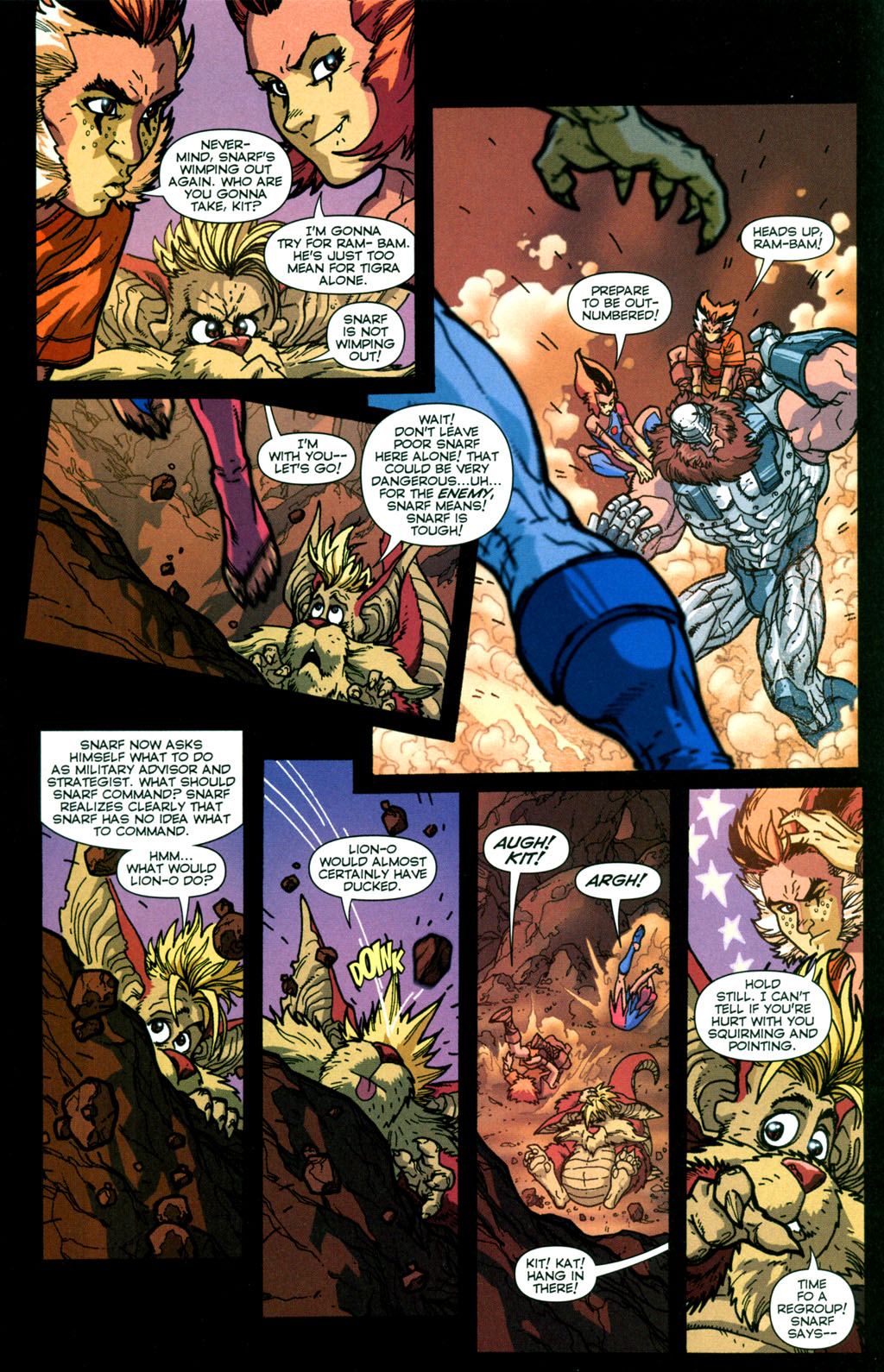 Read online ThunderCats: HammerHand's Revenge comic -  Issue #4 - 7