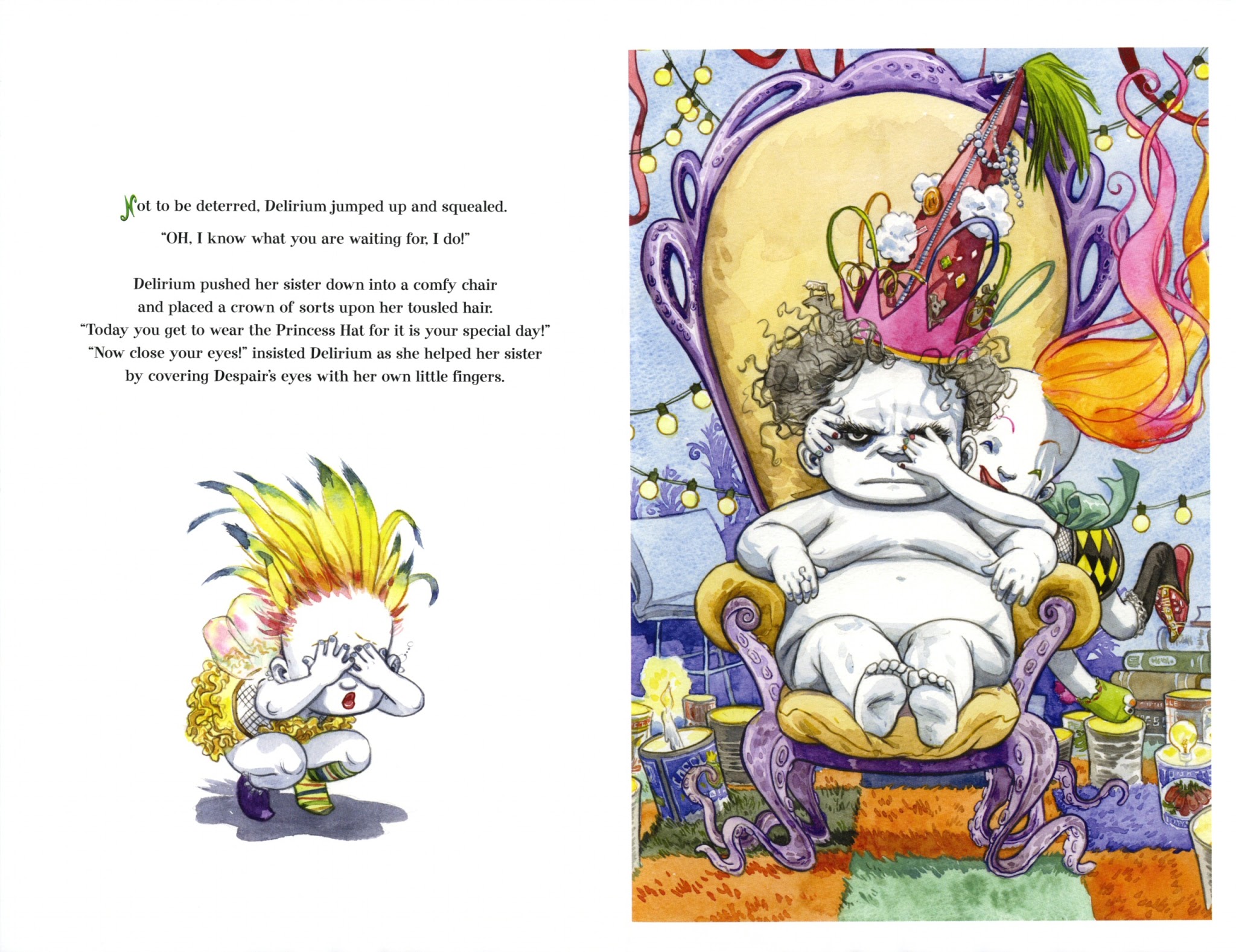 Read online Delirium's Party: A Little Endless Storybook comic -  Issue # TPB - 22
