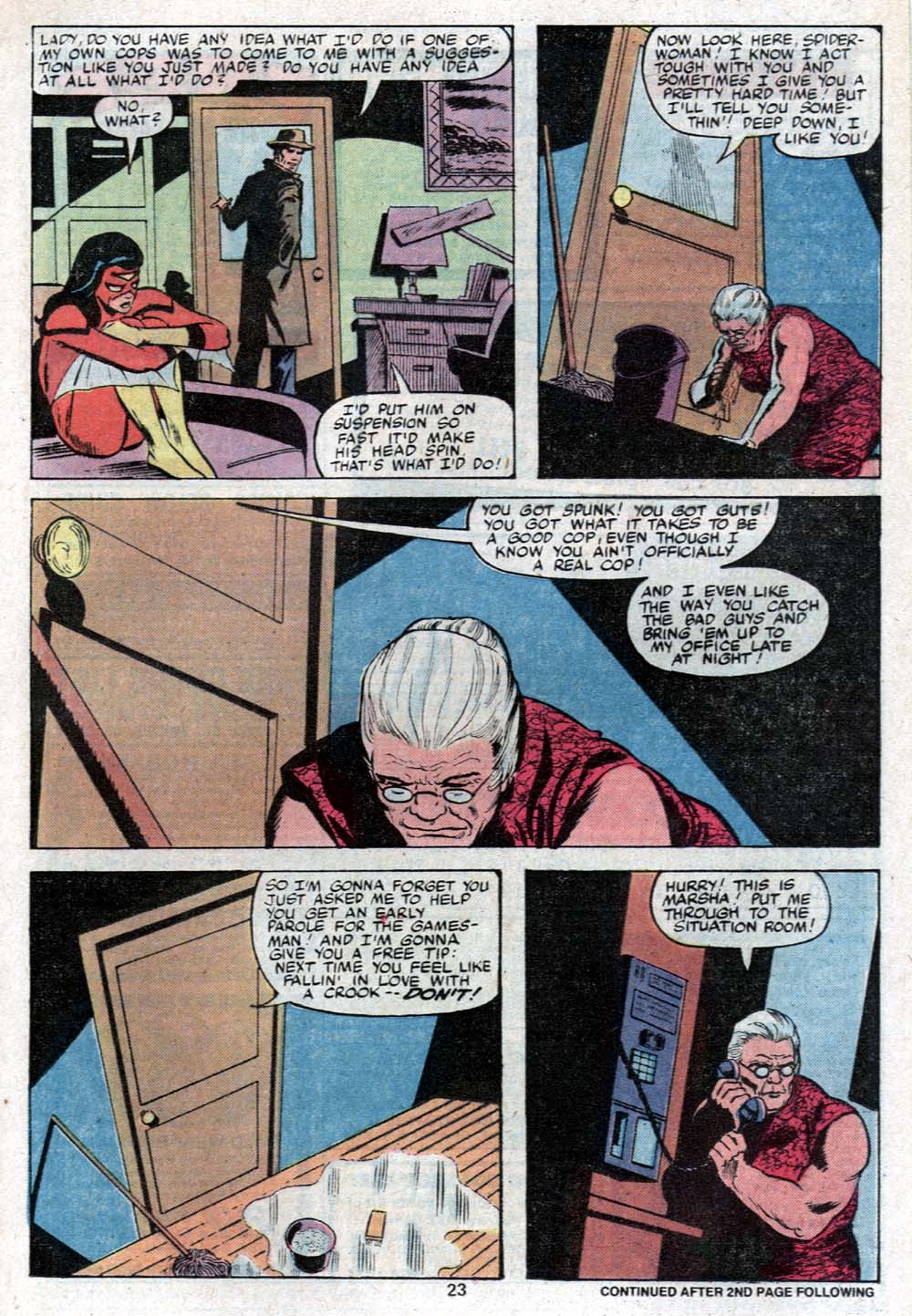 Read online Spider-Woman (1978) comic -  Issue #24 - 16