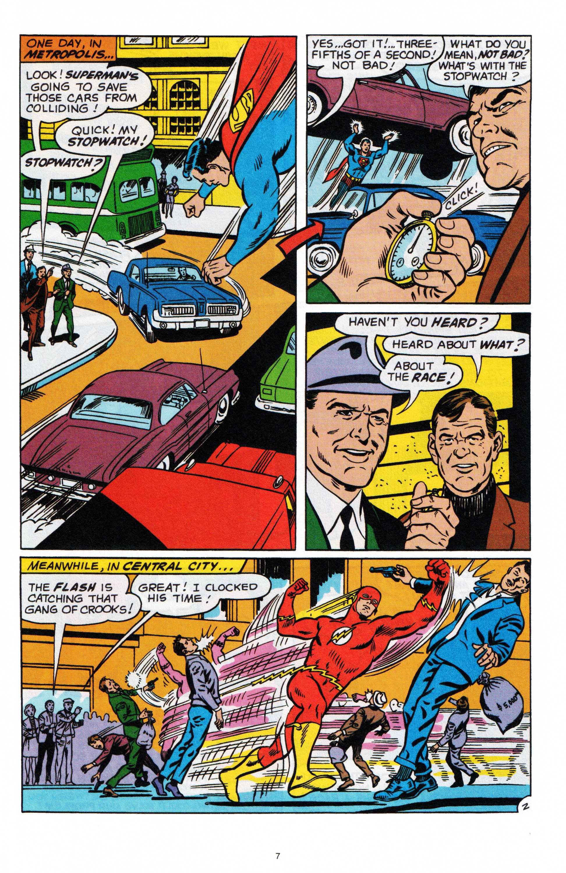 Read online Superman vs. Flash comic -  Issue # TPB - 8