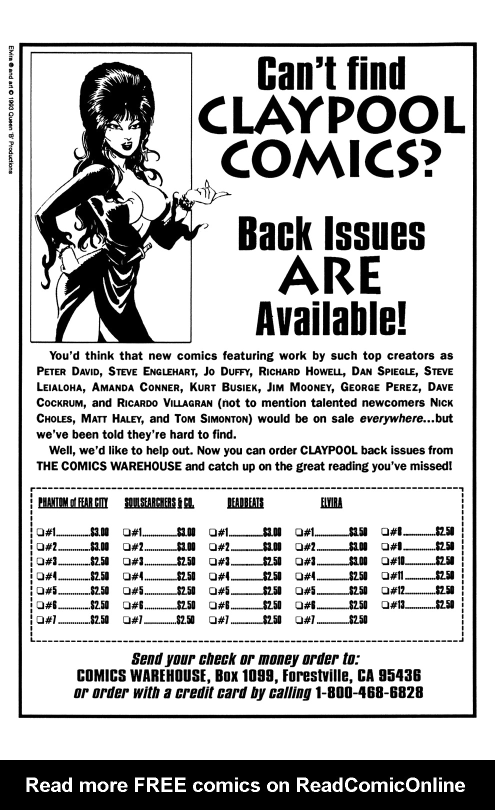 Read online Elvira, Mistress of the Dark comic -  Issue #13 - 34