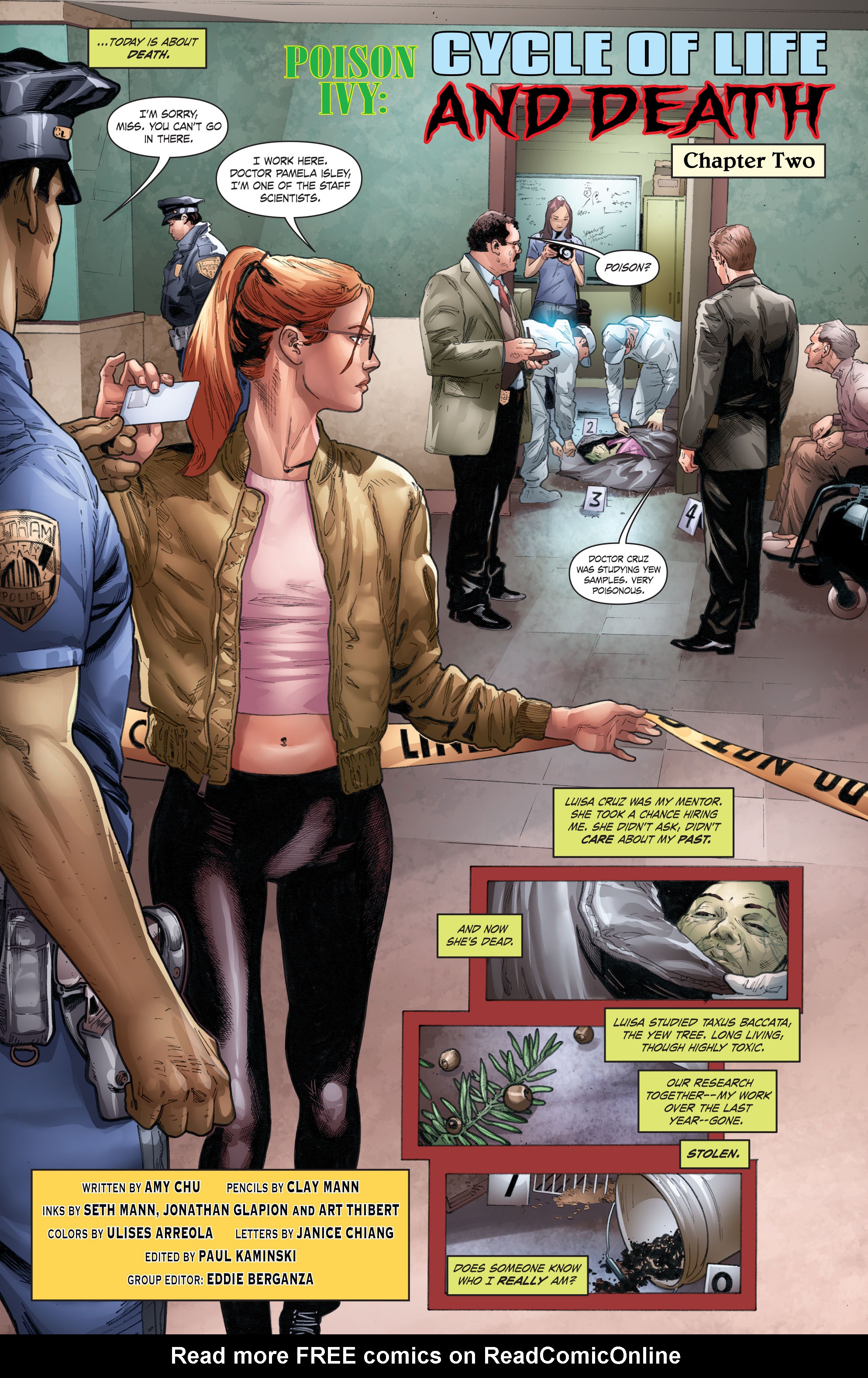 Read online Poison Ivy: Cycle of Life and Death comic -  Issue #2 - 4