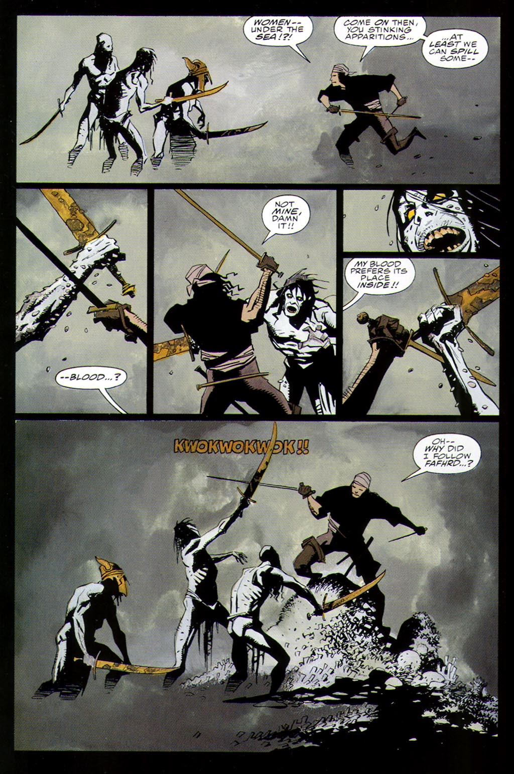 Read online Fafhrd and the Gray Mouser comic -  Issue #4 - 40