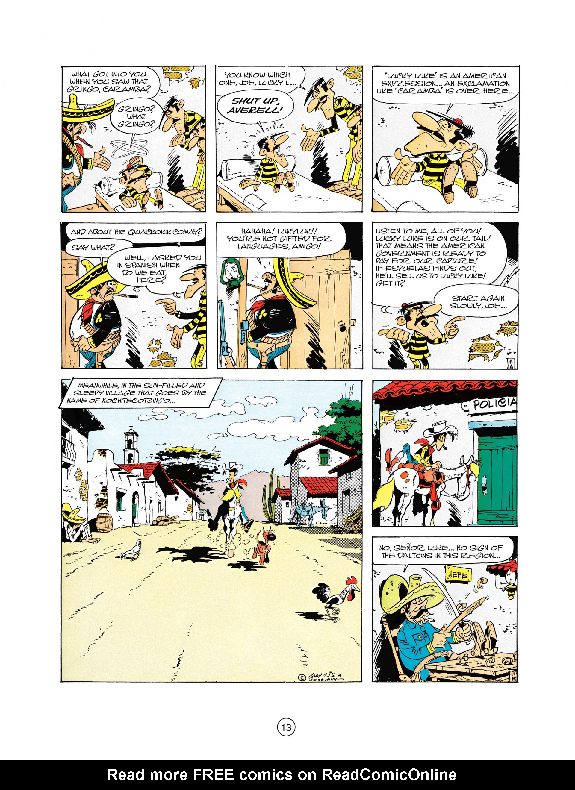 Read online A Lucky Luke Adventure comic -  Issue #10 - 13
