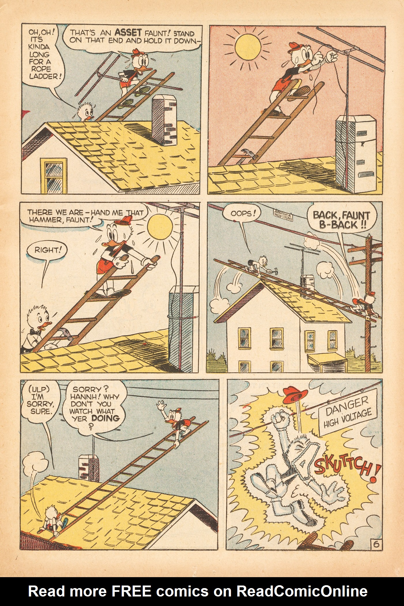 Read online Super Duck Comics comic -  Issue #15 - 17
