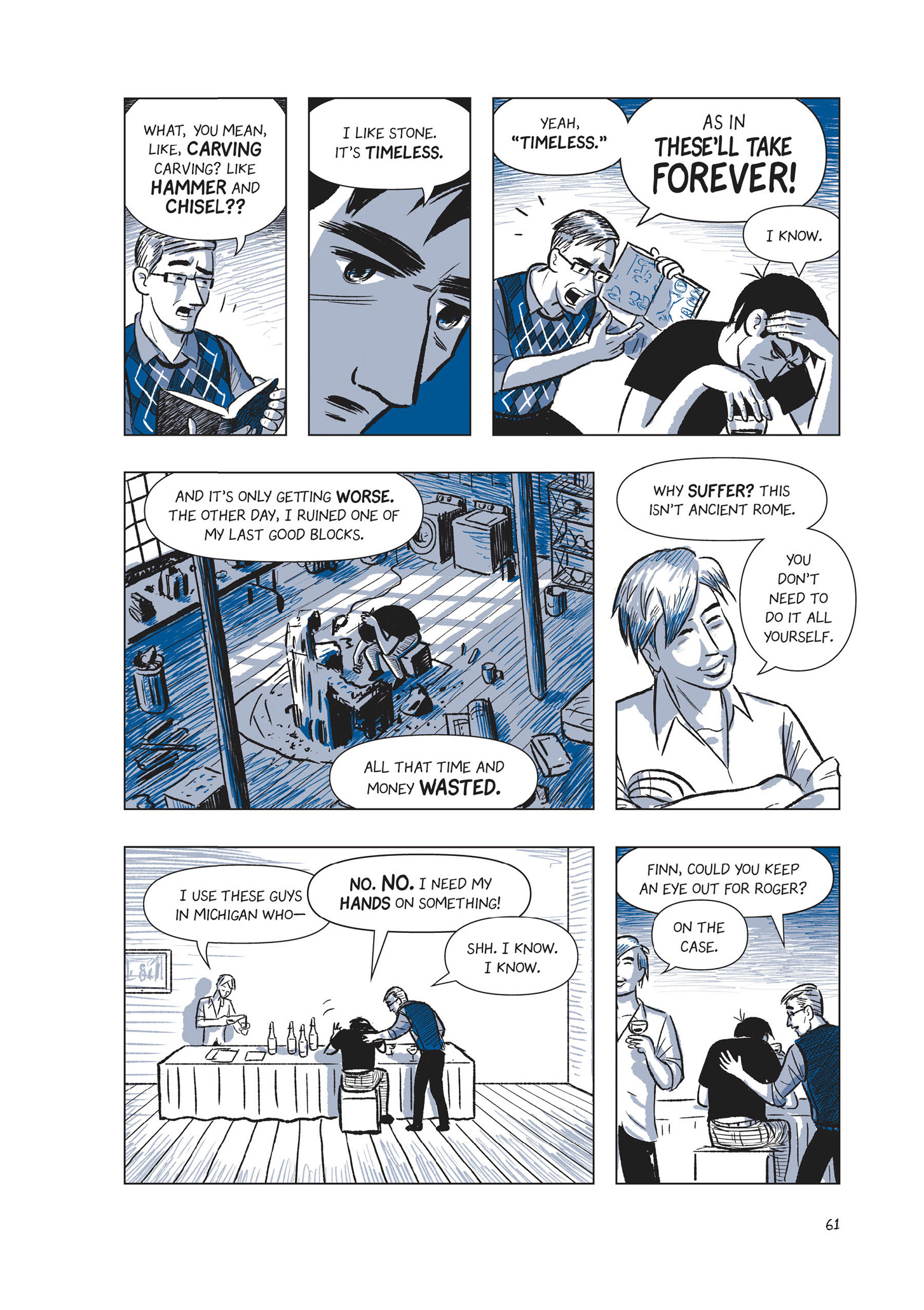 Read online The Sculptor comic -  Issue # Part 1 - 59