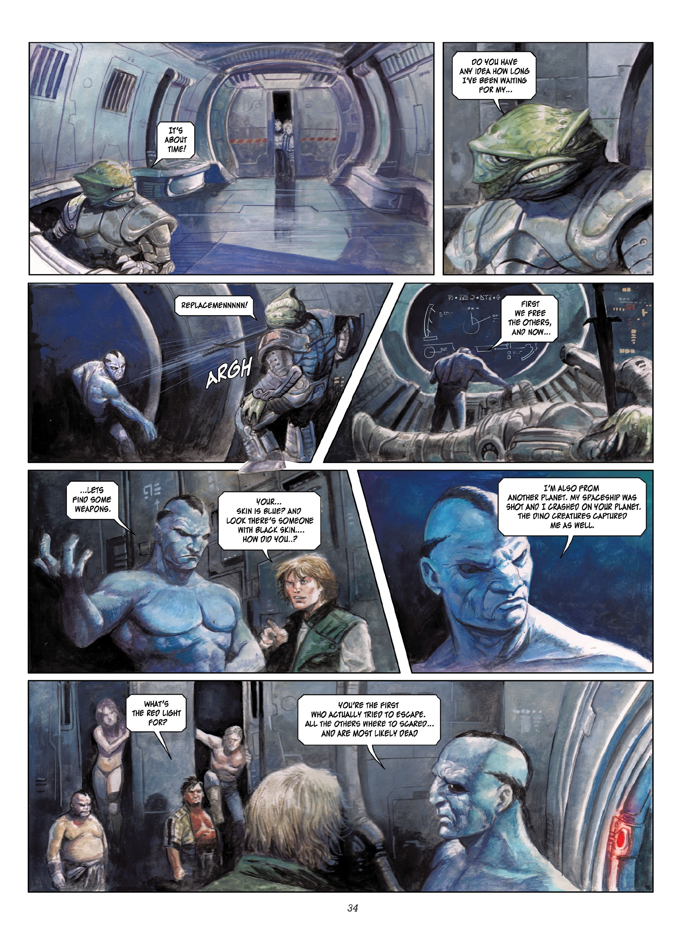 Read online The Lost Tales of Lemuria: The Mountains of Moran comic -  Issue # Full - 34