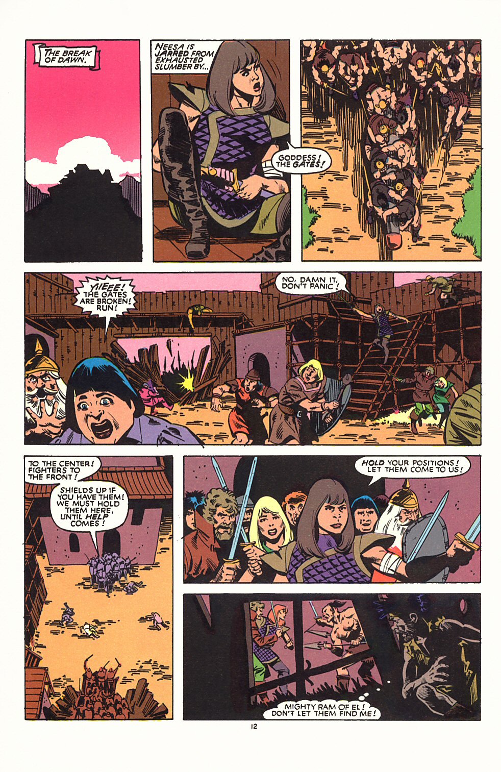 Read online Sisterhood of Steel comic -  Issue #6 - 13