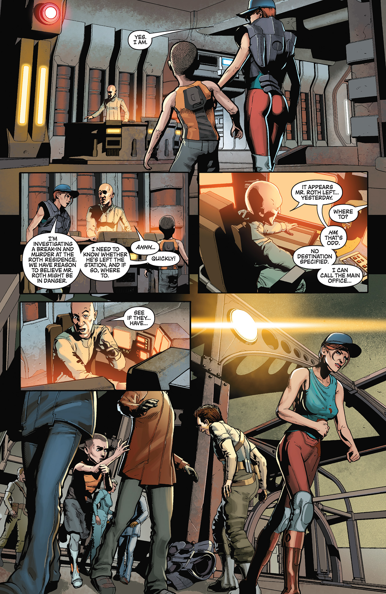 Read online Mass Effect: Foundation comic -  Issue #1 - 20