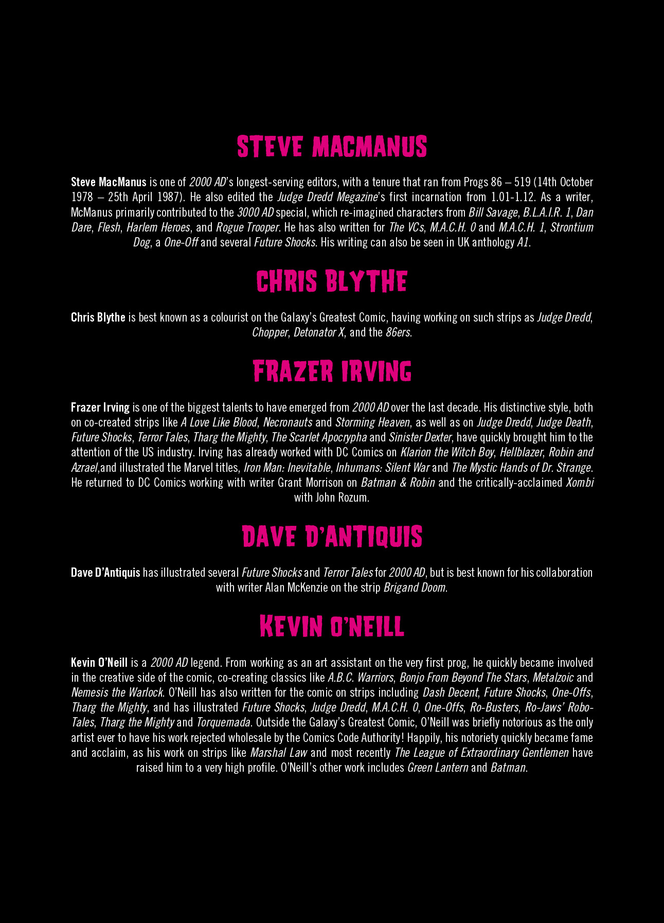 Read online Tharg's Creepy Chronicles comic -  Issue # TPB - 143