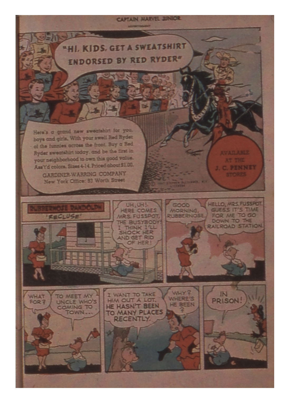 Read online Captain Marvel, Jr. comic -  Issue #56 - 49