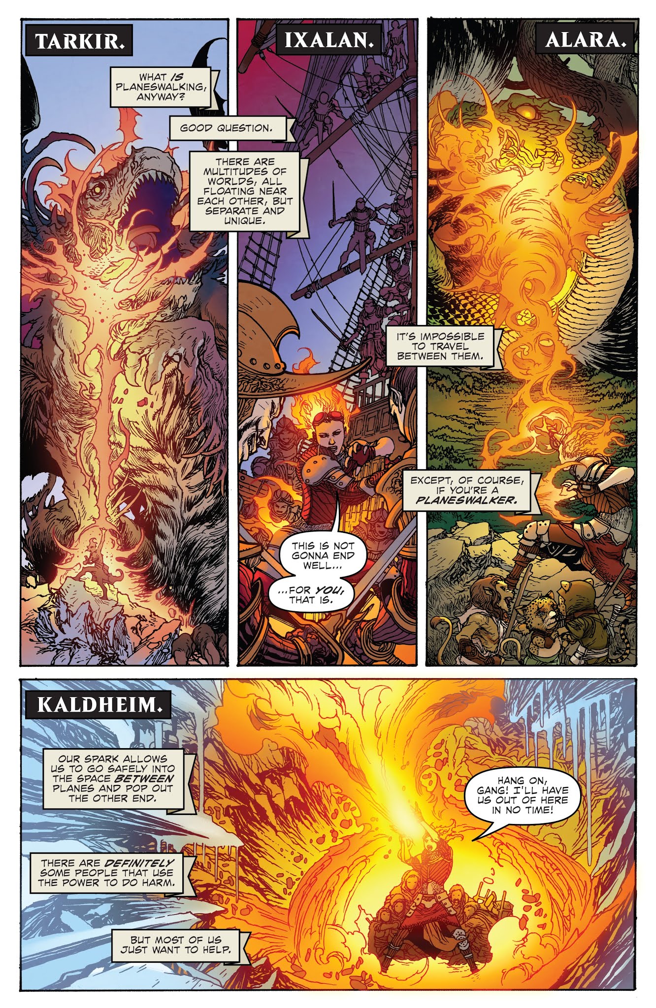 Read online Magic: The Gathering: Chandra comic -  Issue #1 - 11