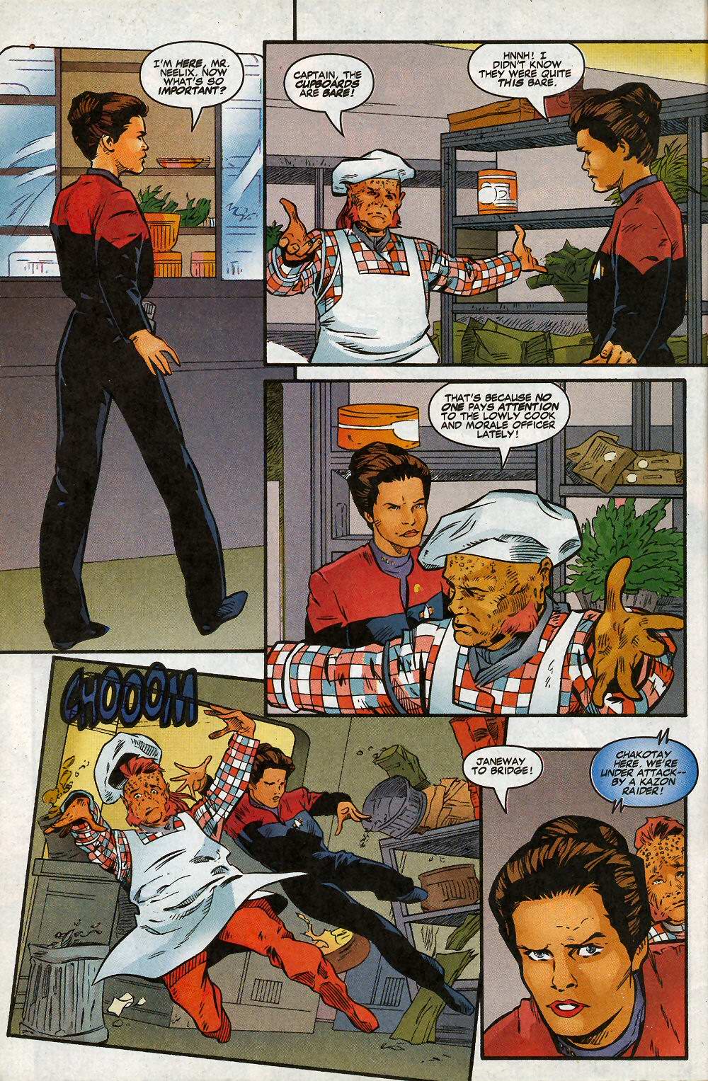 Read online Star Trek: Voyager comic -  Issue #4 - 3