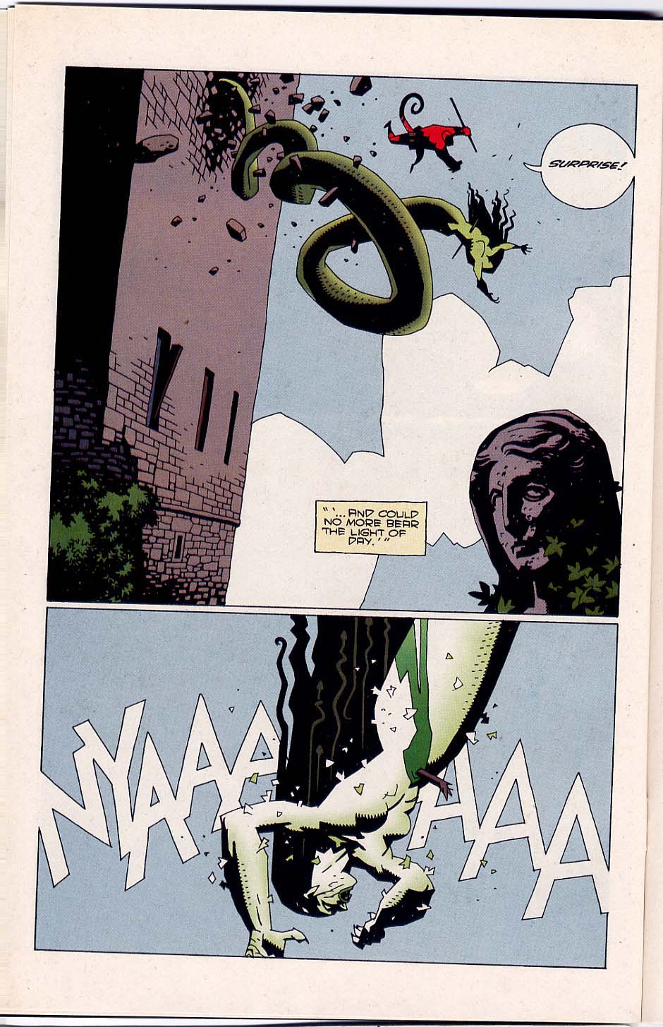 Read online Hellboy: Wake the Devil comic -  Issue #4 - 10