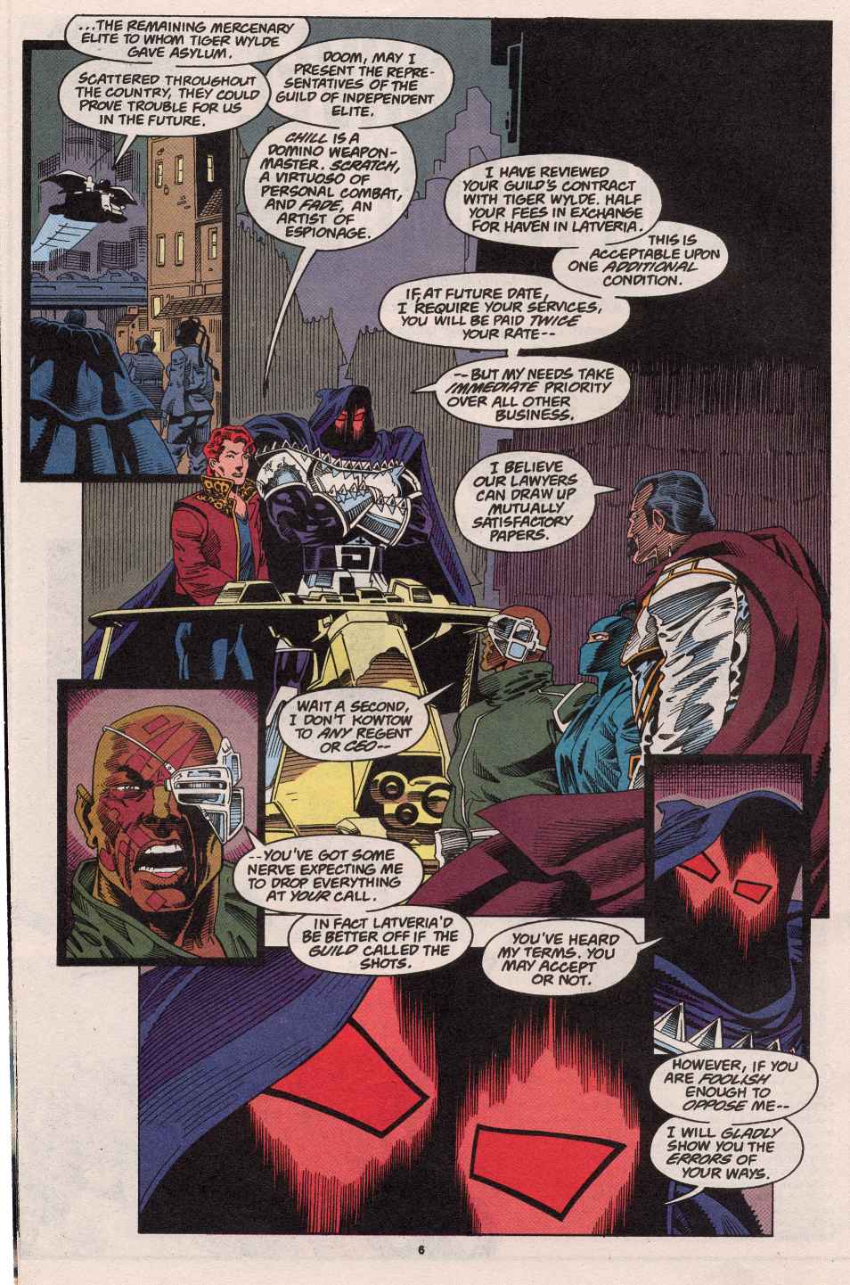 Read online Doom 2099 comic -  Issue #5 - 6