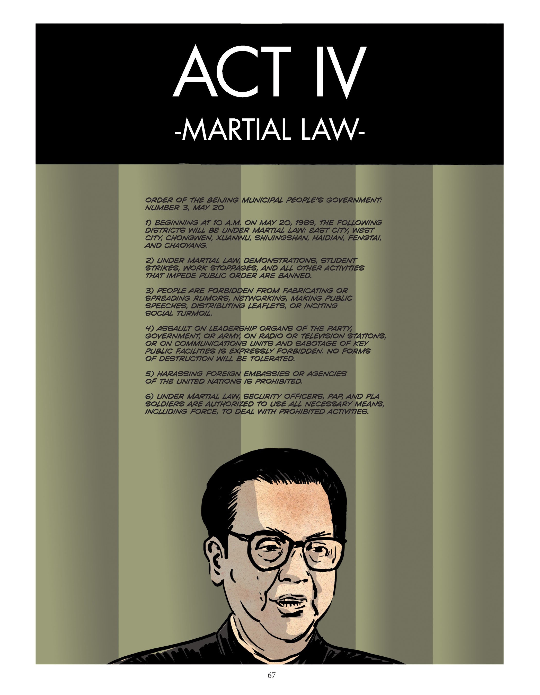 Read online Tiananmen 1989: Our Shattered Hopes comic -  Issue # TPB - 70