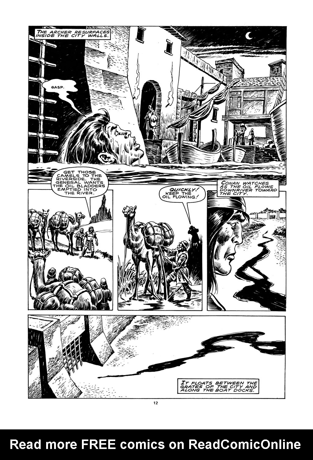 Read online The Savage Sword Of Conan comic -  Issue #148 - 12