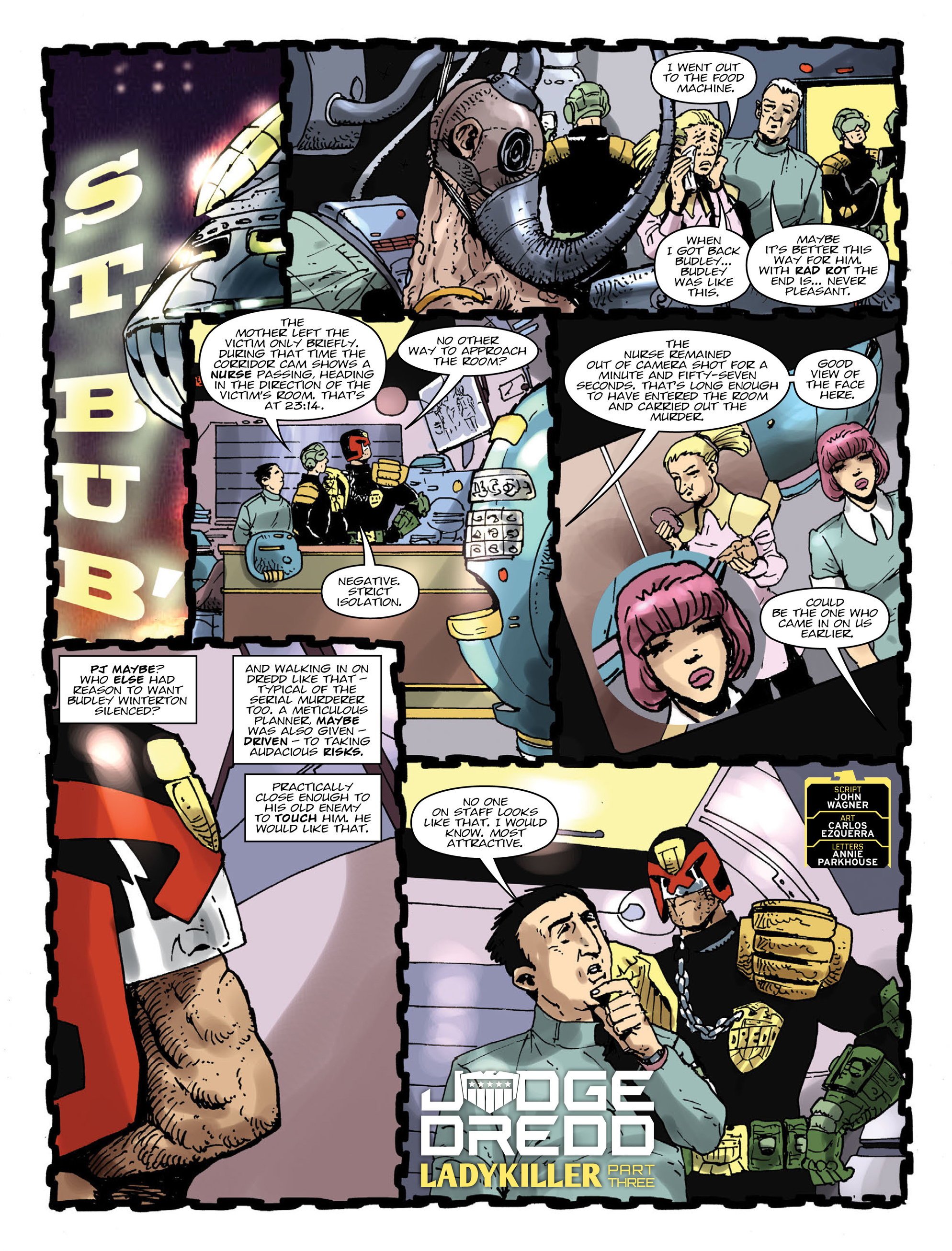 Read online 2000 AD comic -  Issue #1993 - 3