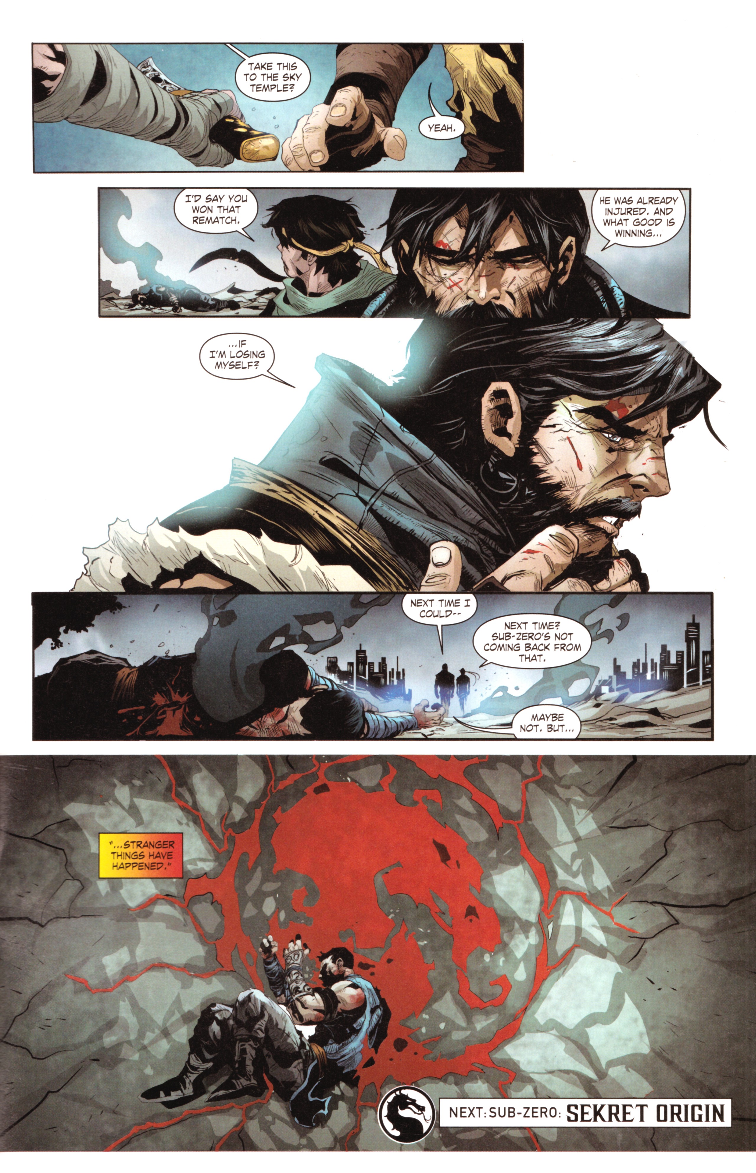 Read online Mortal Kombat X [II] comic -  Issue #5 - 37