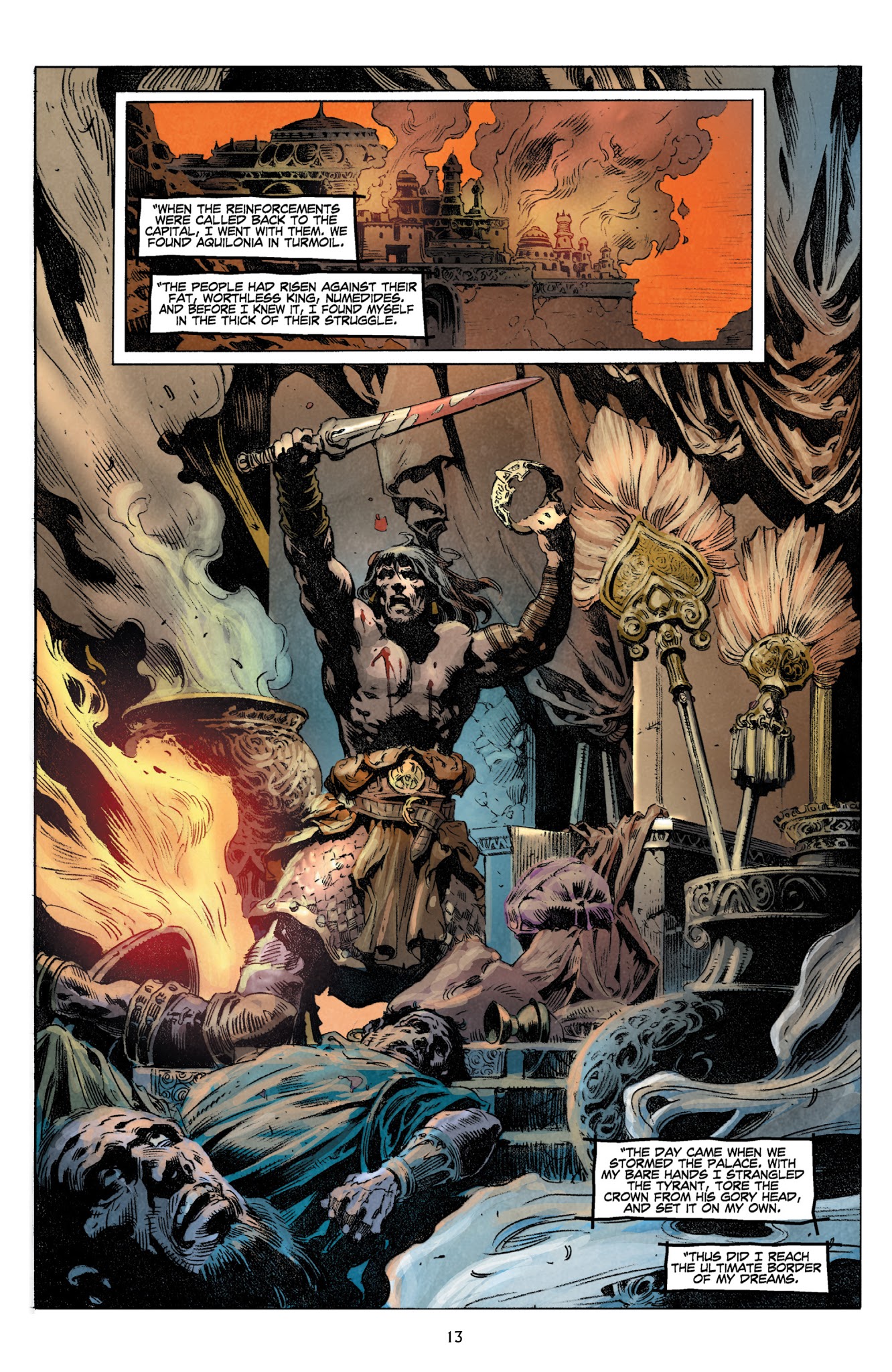 Read online King Conan: The Phoenix on the Sword comic -  Issue # TPB - 14