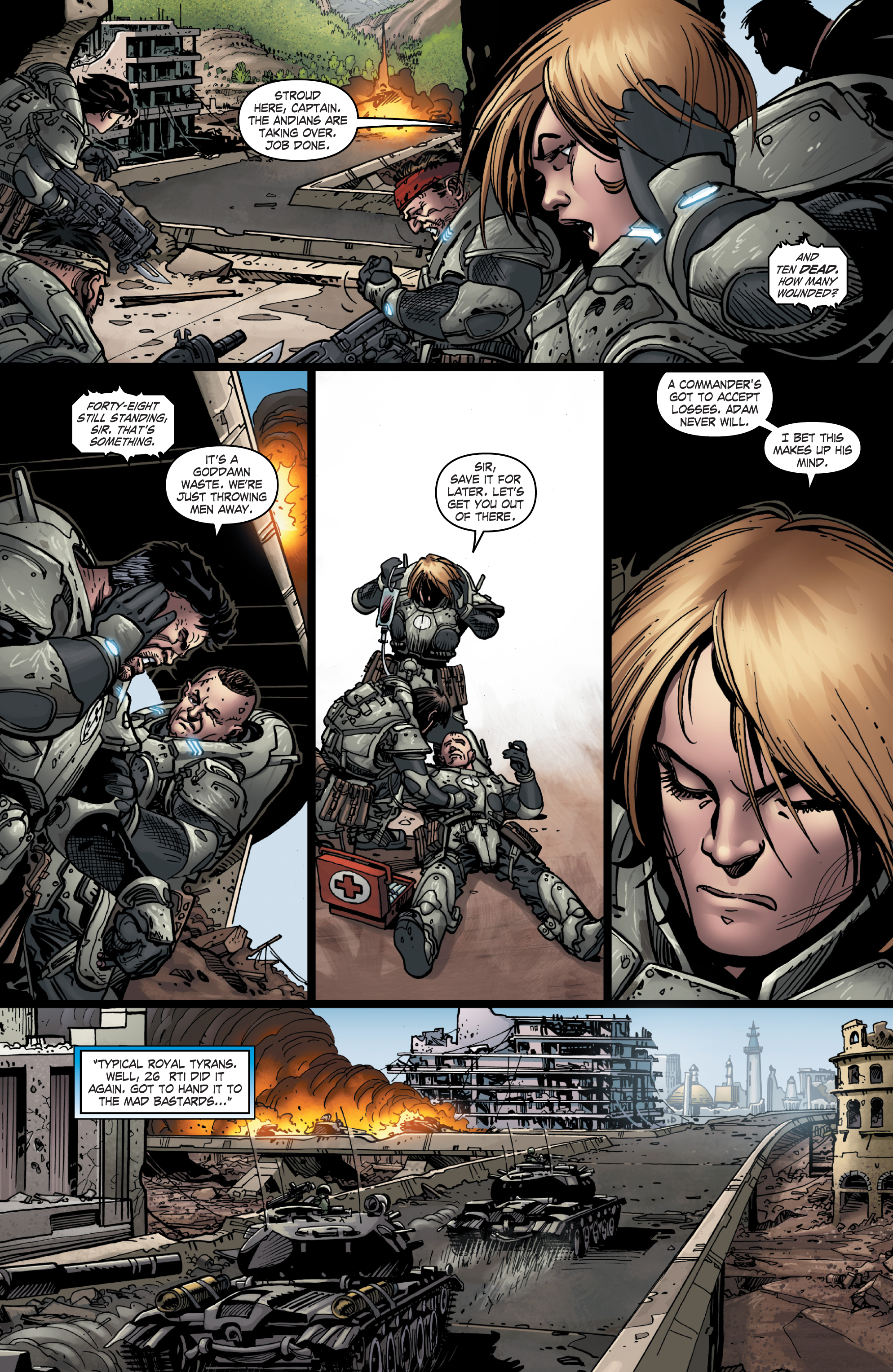 Read online Gears Of War comic -  Issue #15 - 18