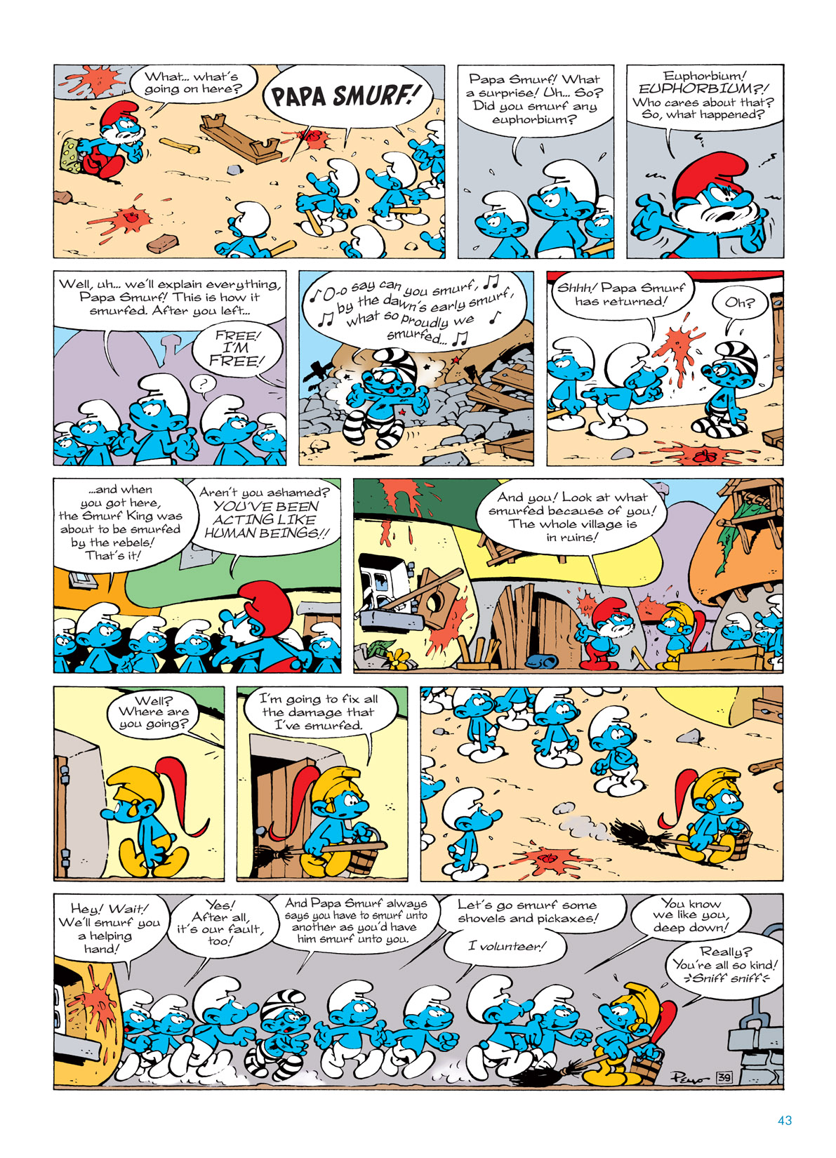 Read online The Smurfs comic -  Issue #3 - 43